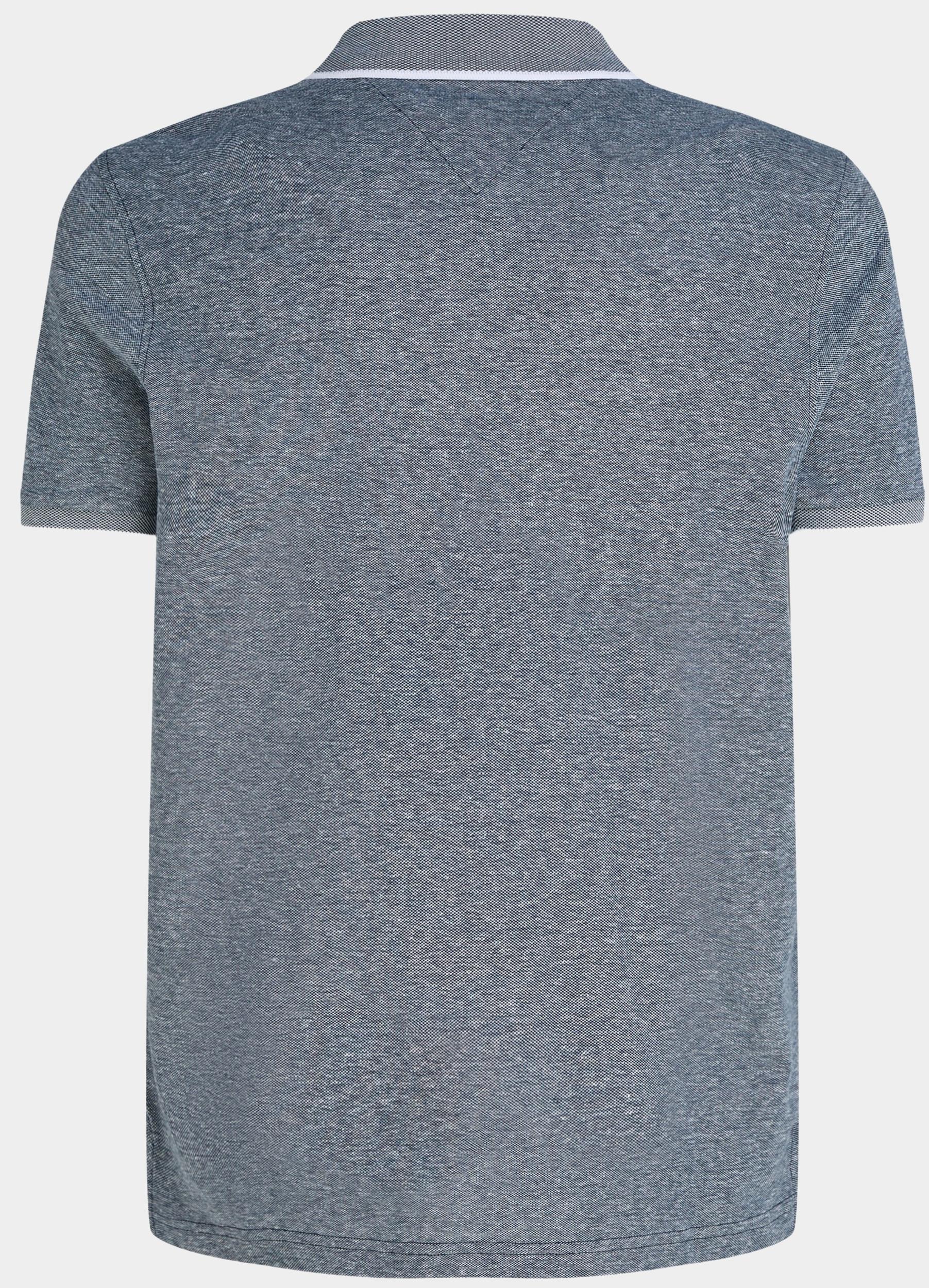 Tommy Hilfiger Polo korte mouw Blauw Linen Pque Reg Polo MW0MW33140/DAF