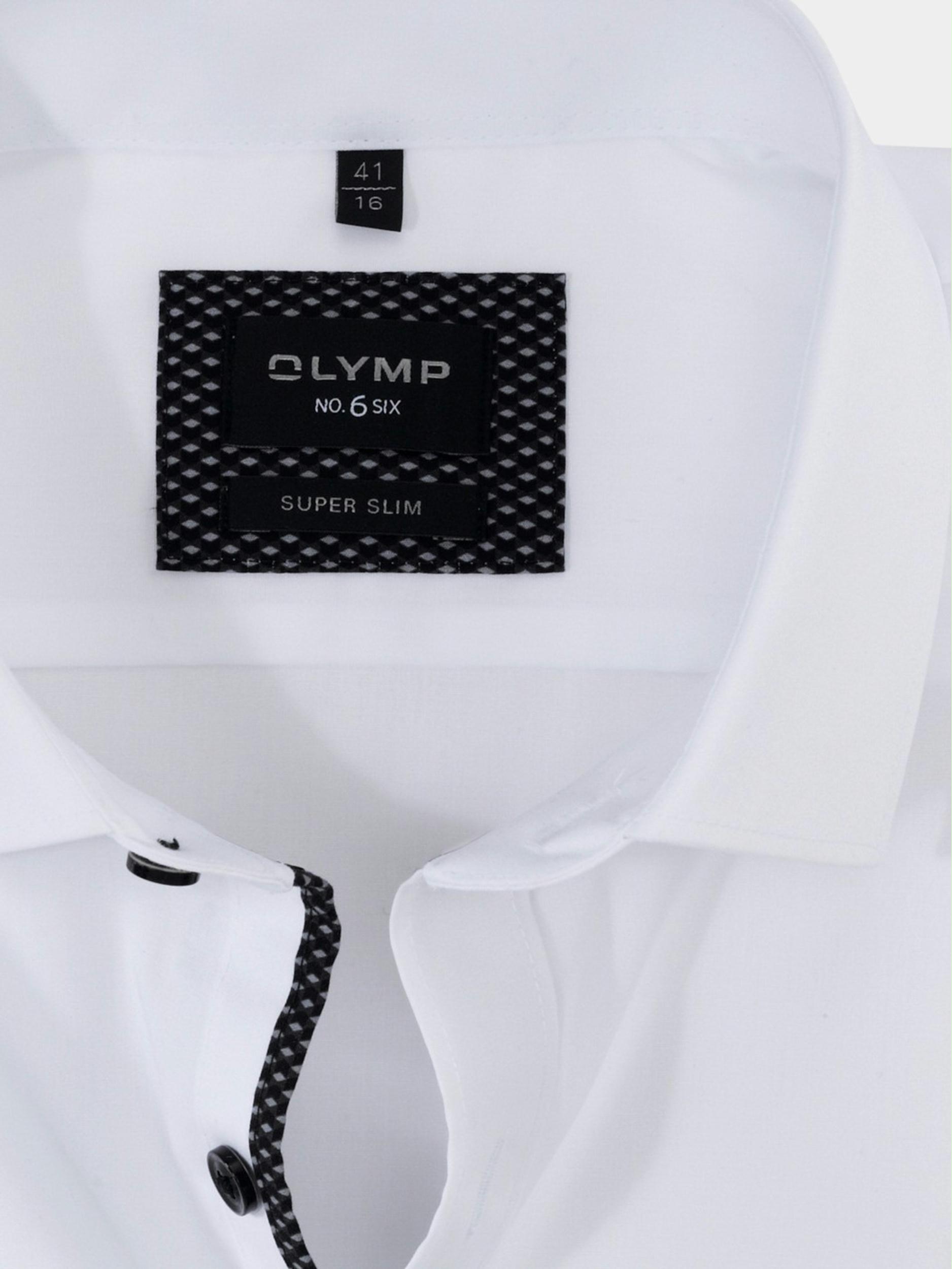 Olymp Business hemd lange mouw Wit 2540/24 Hemden 254024/00