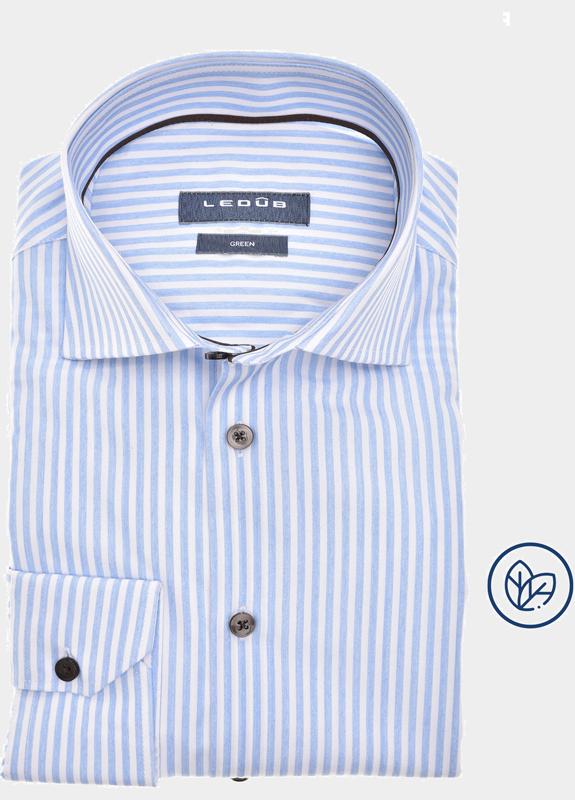 Ledub Business hemd lange mouw Blauw  0142005/140-680-000