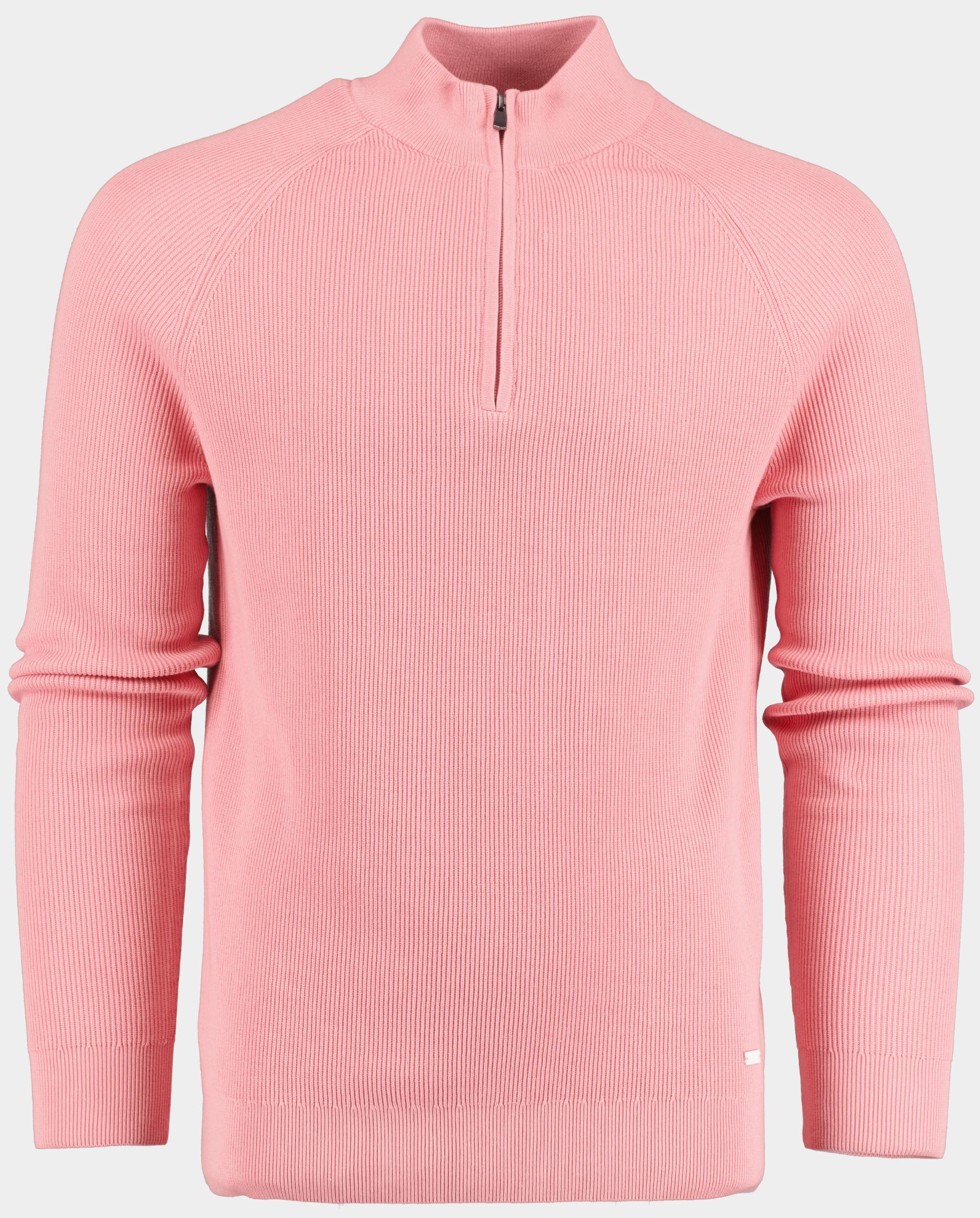 Born With Appetite Pullover Roze Zack Halfzip Pullover 25105ZA20/738 candy