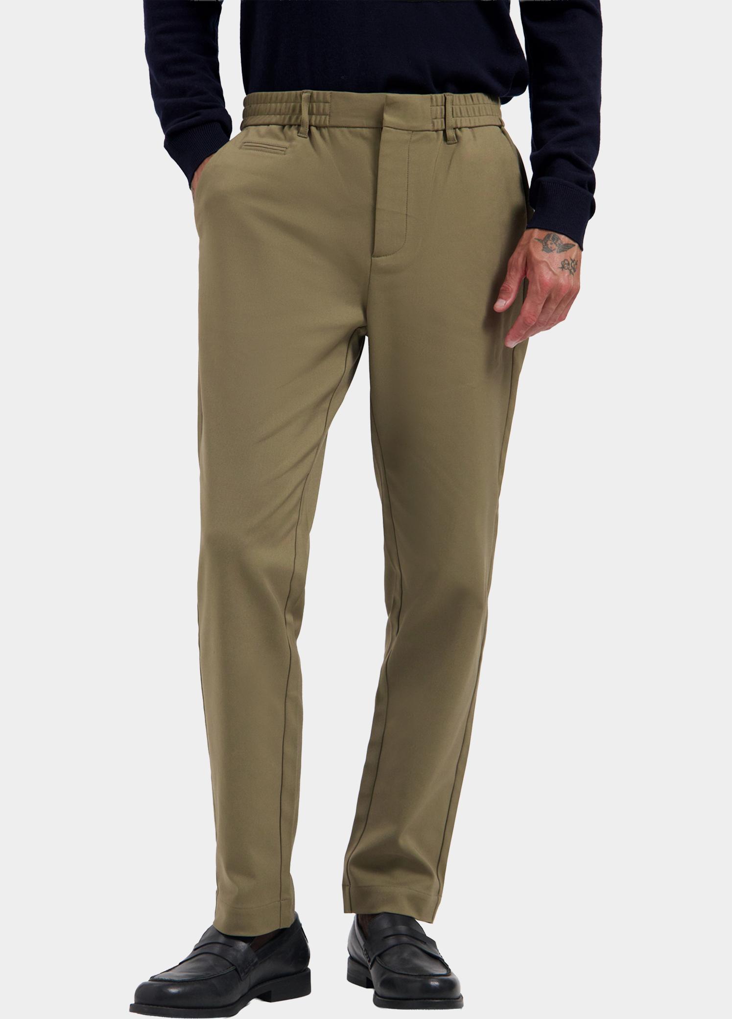 Dstrezzed Chino Grijs Logan Double Face 501950/836