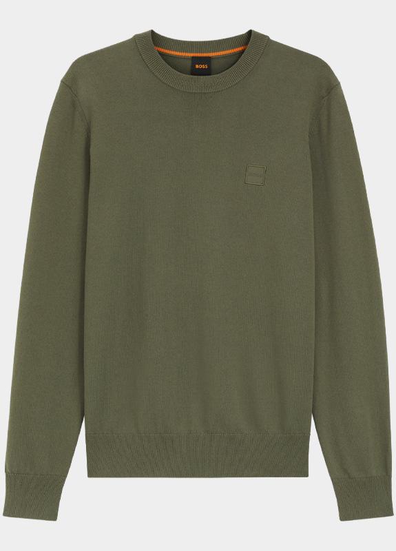 BOSS Orange Pullover Groen Kanovano_S 10265856 01 50527583/342