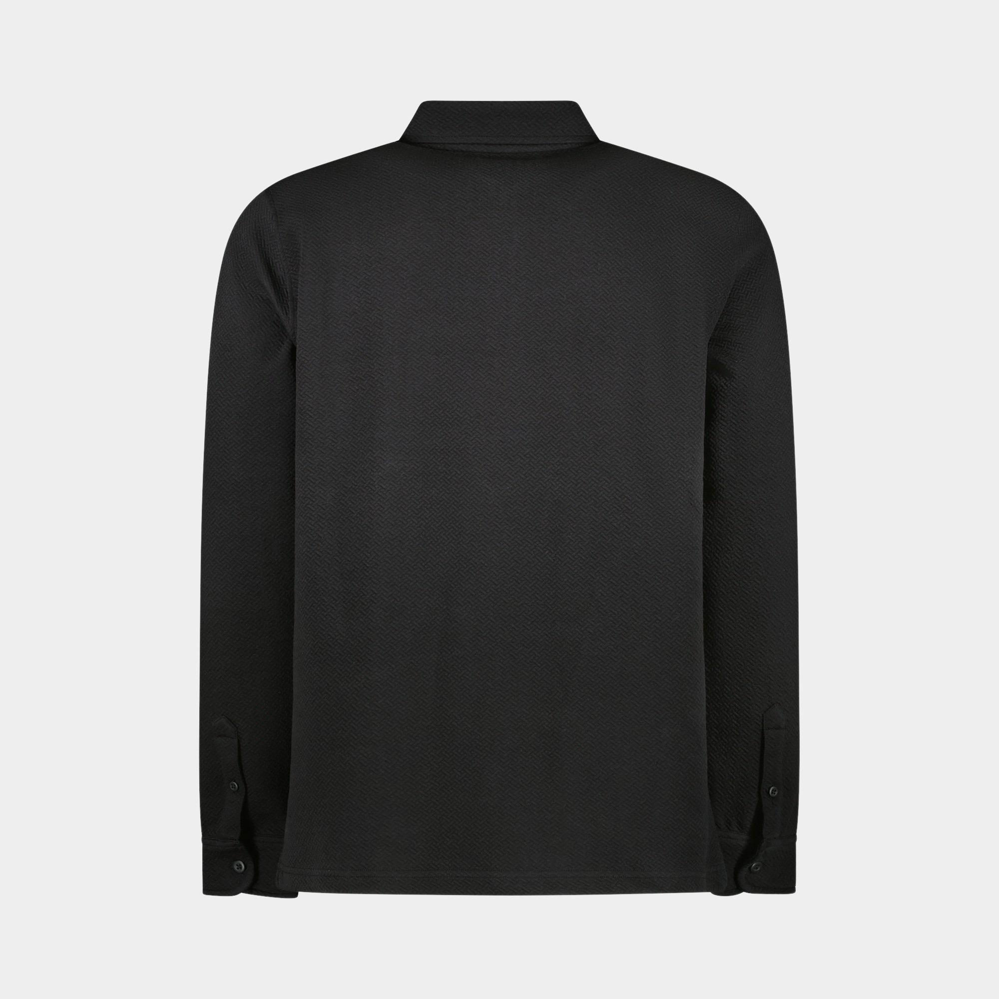Cars Jeans Half Zip Zwart Grysso 67765/01