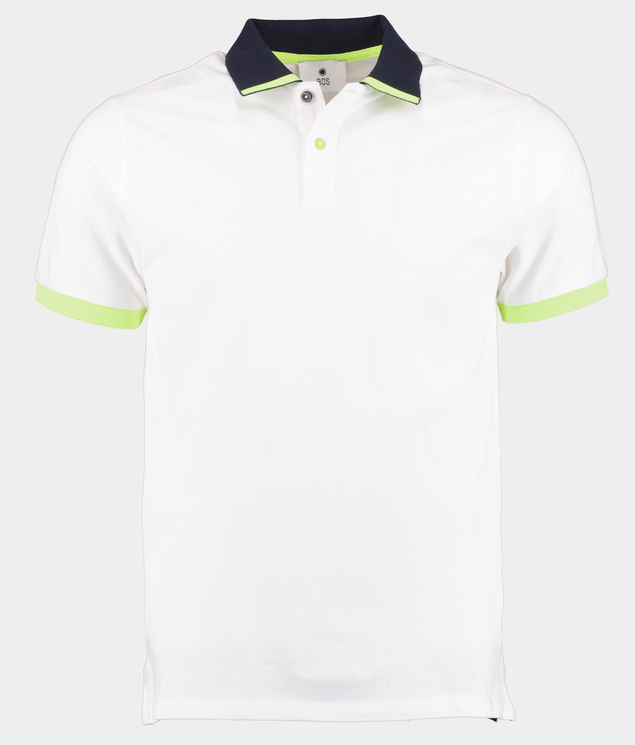 Bos Polo korte mouw Wit  9785424/100