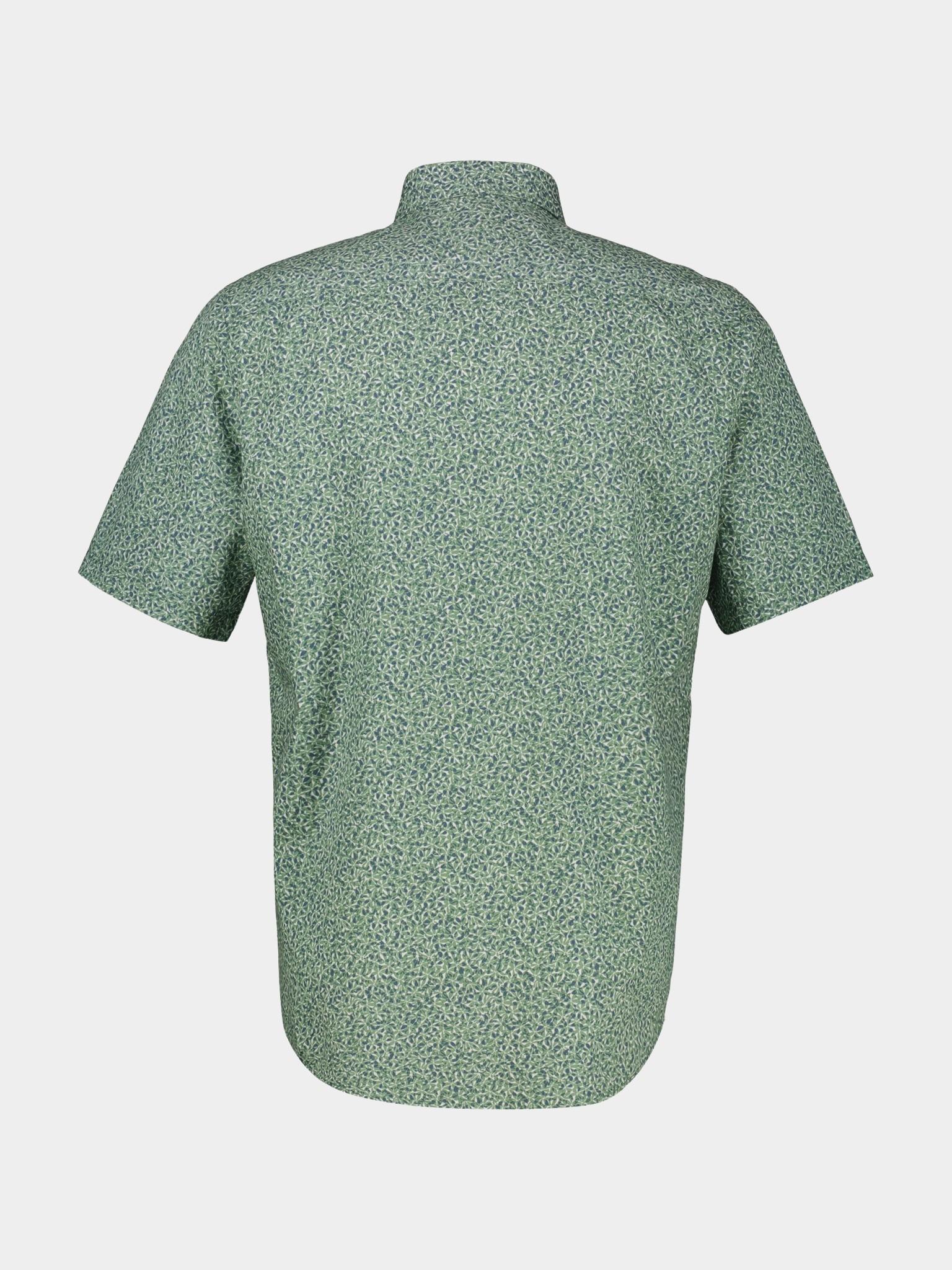 Lerros Casual hemd korte mouw Groen  2532103/612