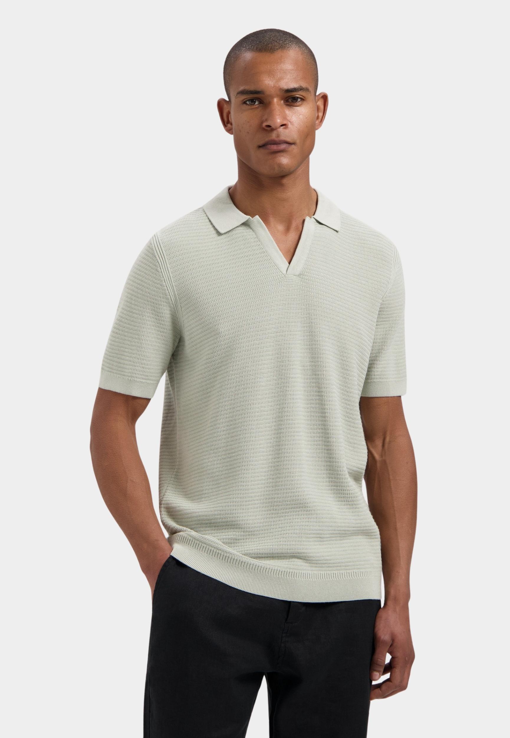 Dstrezzed Polo korte mouw Grijs Kostas Polo 421018/153