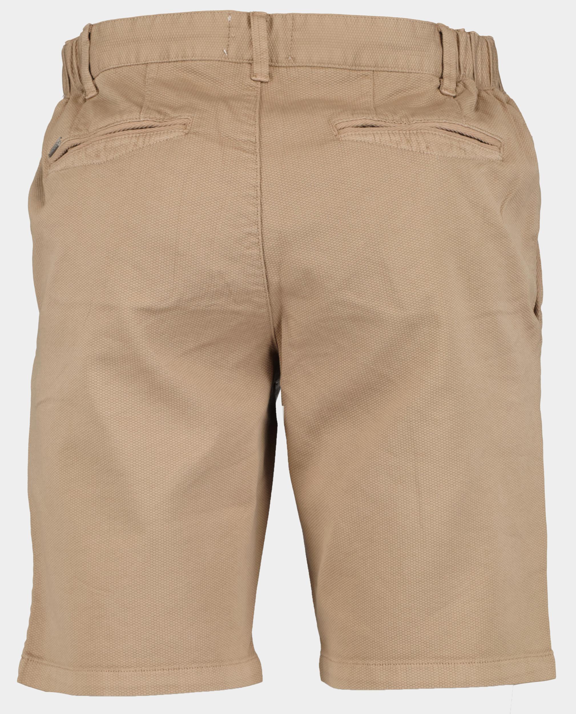 Bos Korte Broek Beige Ferdinand Structure Chino Sho 24109FE06BO/820 sand