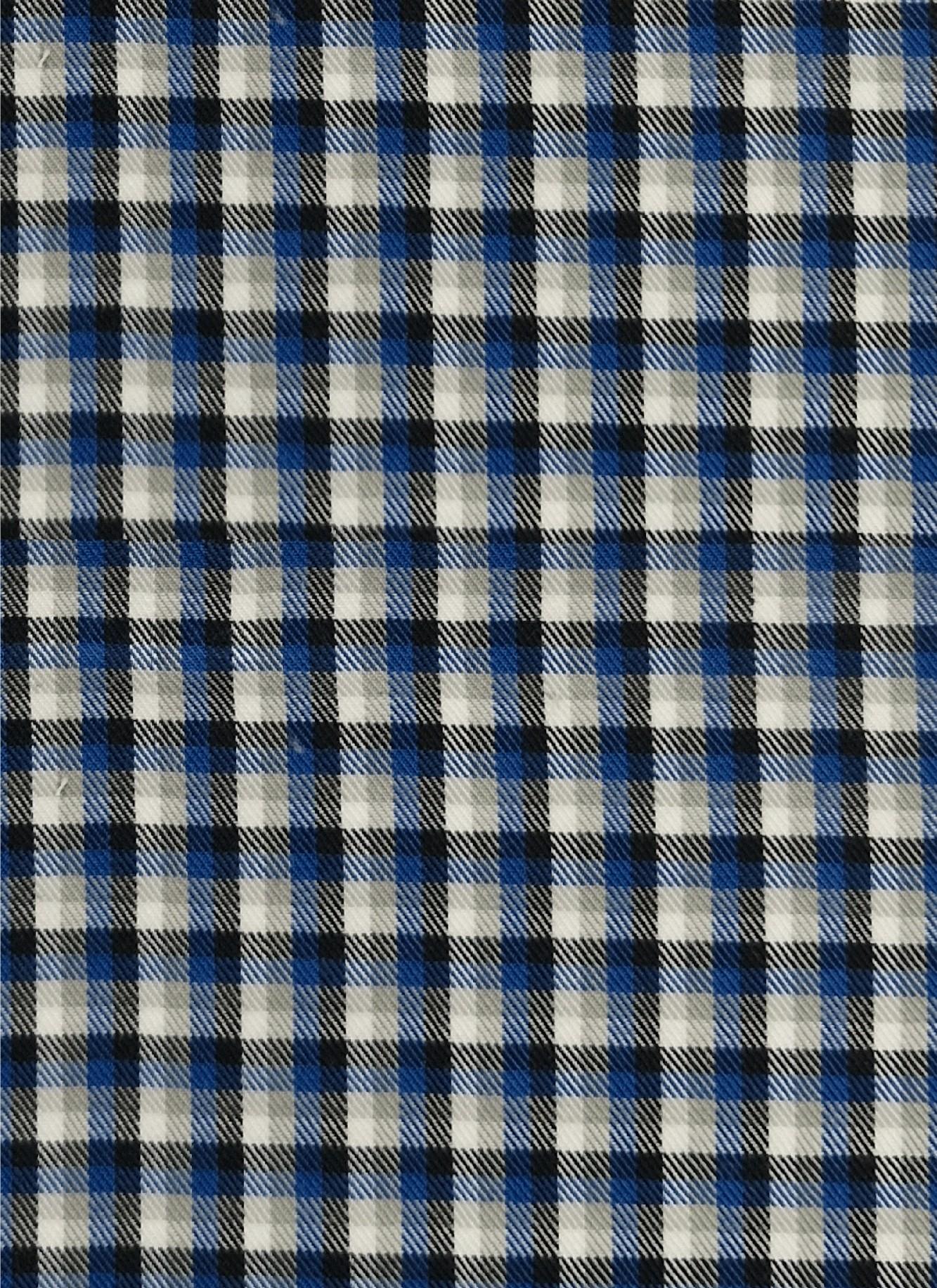 R.B. Boston Casual hemd lange mouw Blauw Franklin LS Button Down 527670/64