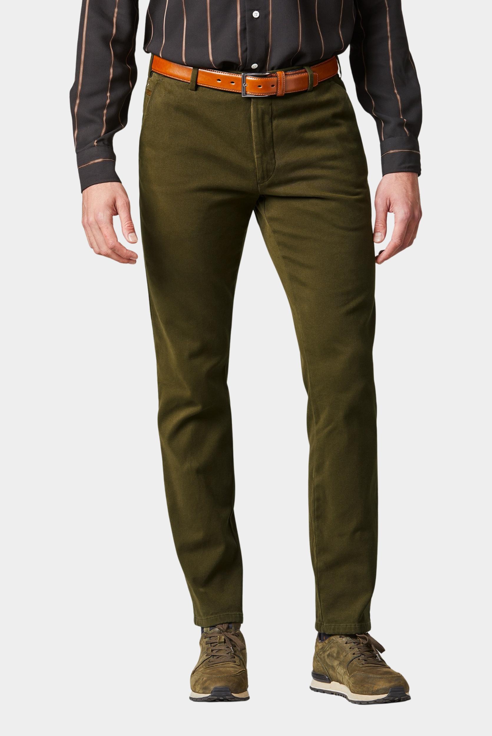 Meyer Katoenen Broek Groen BONN Art.2-8572 1022857200/26
