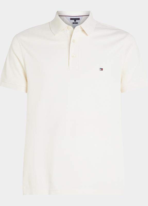 Tommy Hilfiger Polo korte mouw Beige 1985 Slim Polo MW0MW17771/Z00