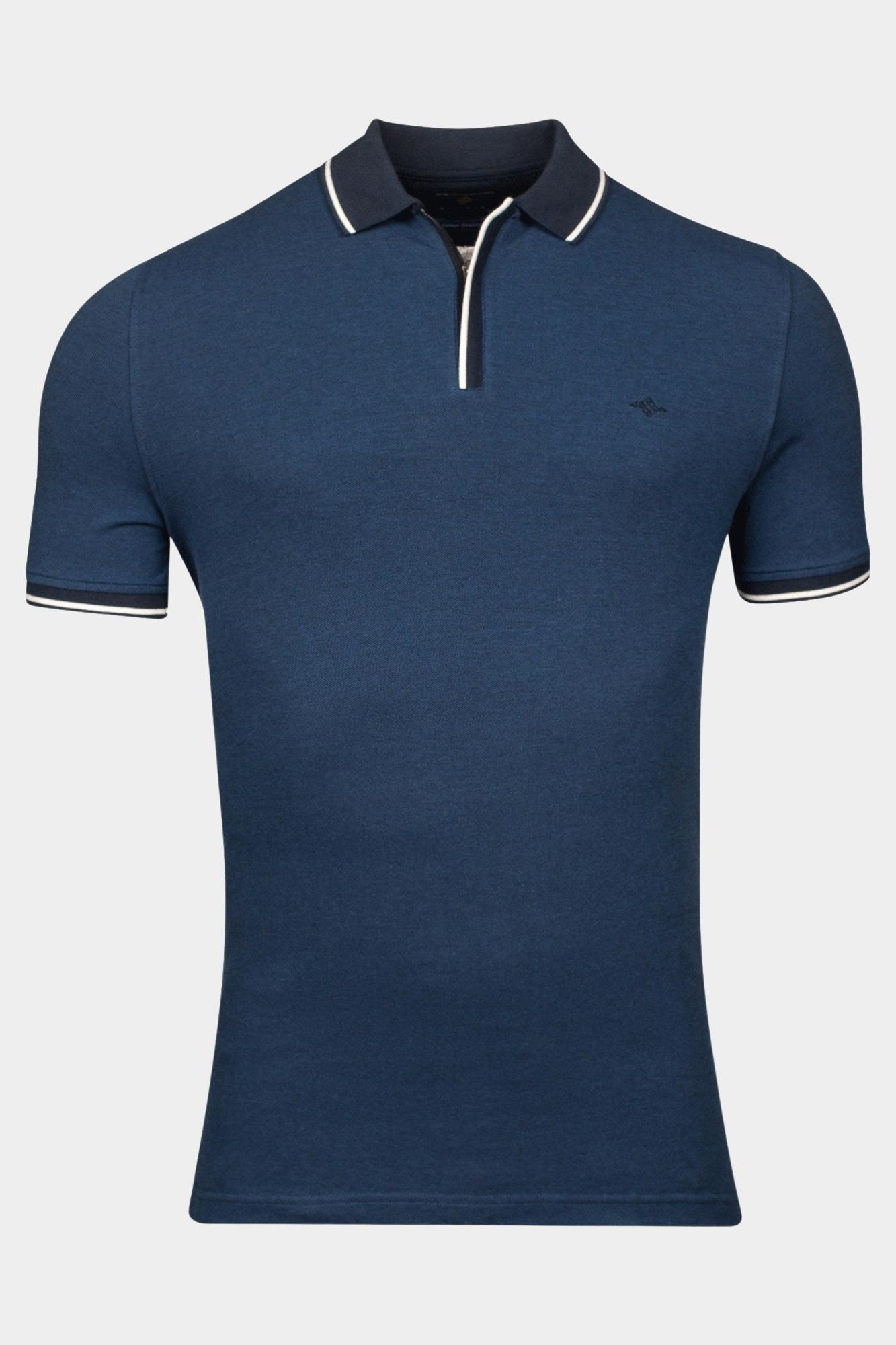 Baileys Polo korte mouw Blauw Poloshirt 515240/68