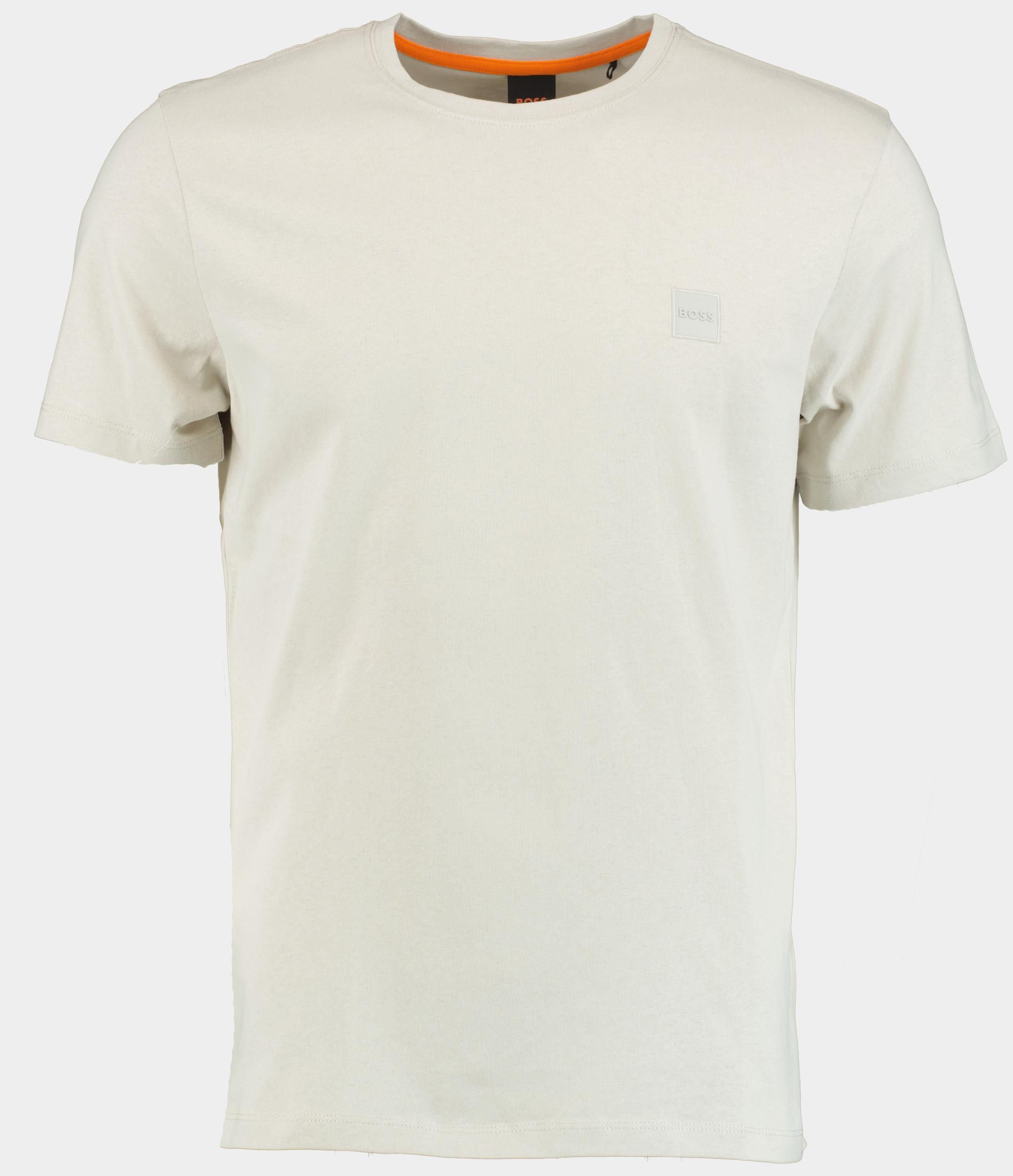 BOSS Orange T-shirt korte mouw Beige Tales 10242631 02 50508584/271