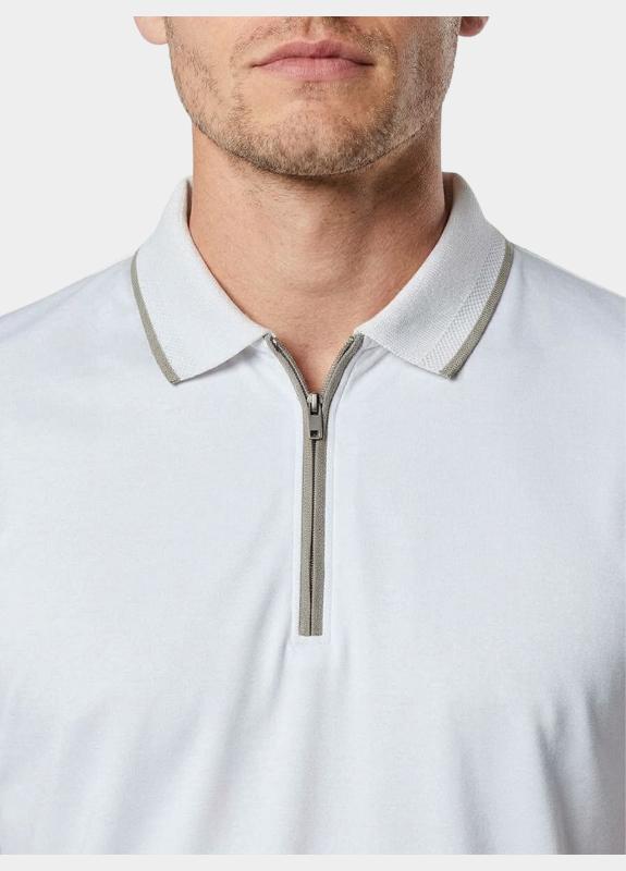 Bos Polo heren Wit  25016/White