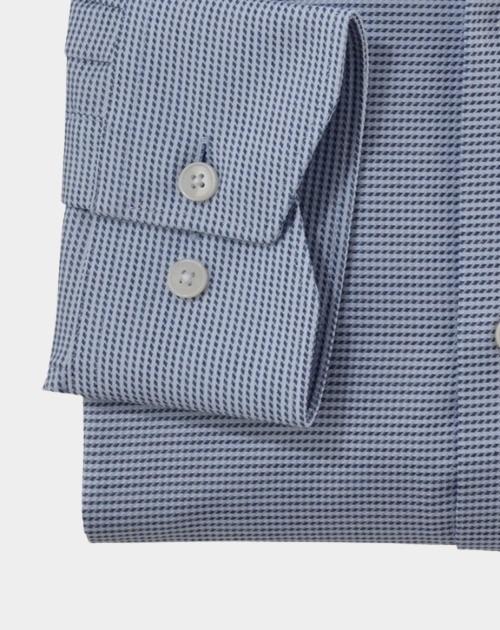 Olymp Business hemd lange mouw Blauw Luxor 137074/11