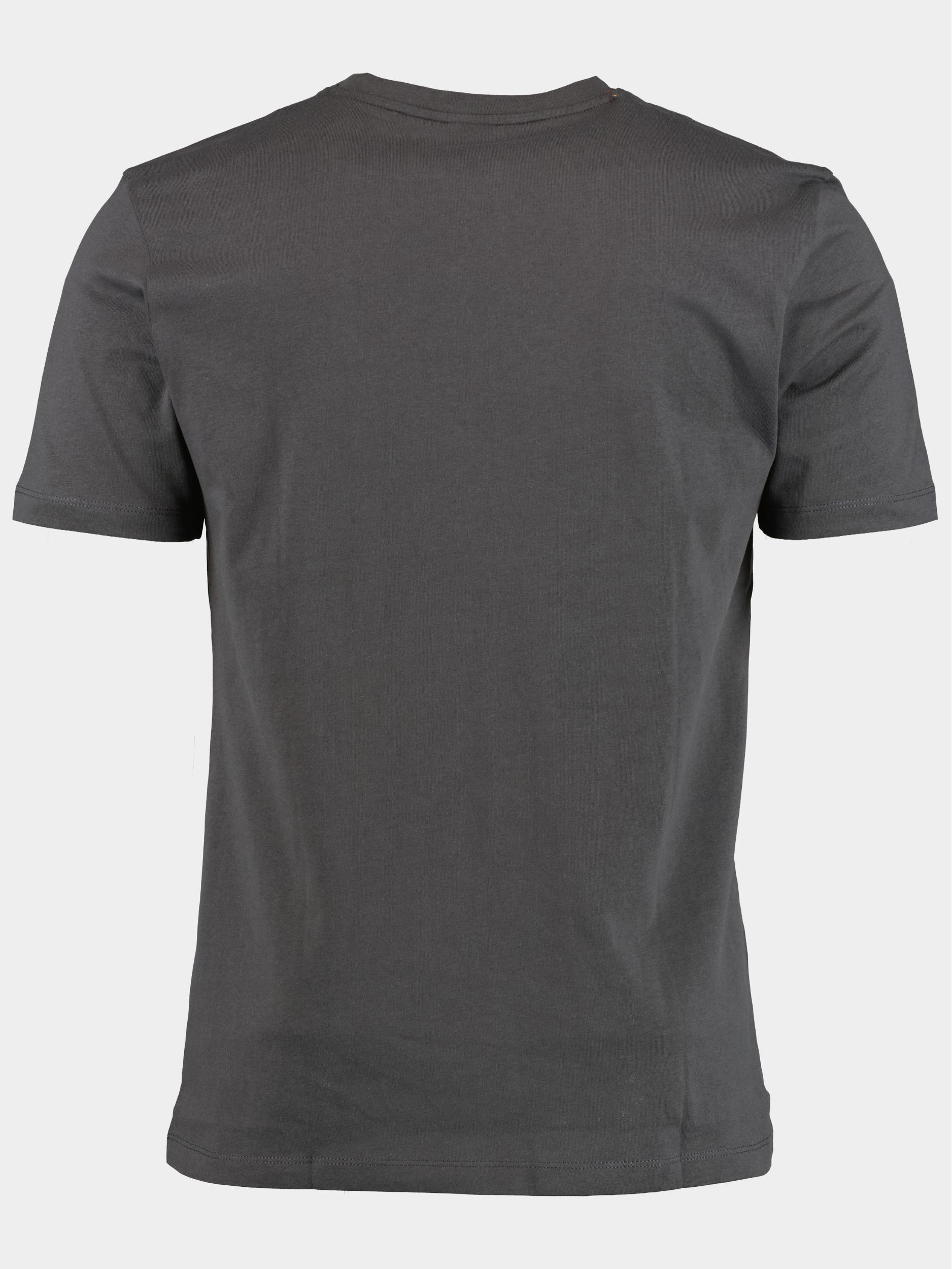 BOSS Orange T-shirt korte mouw Grijs Tales 10242631 01 50472584/022