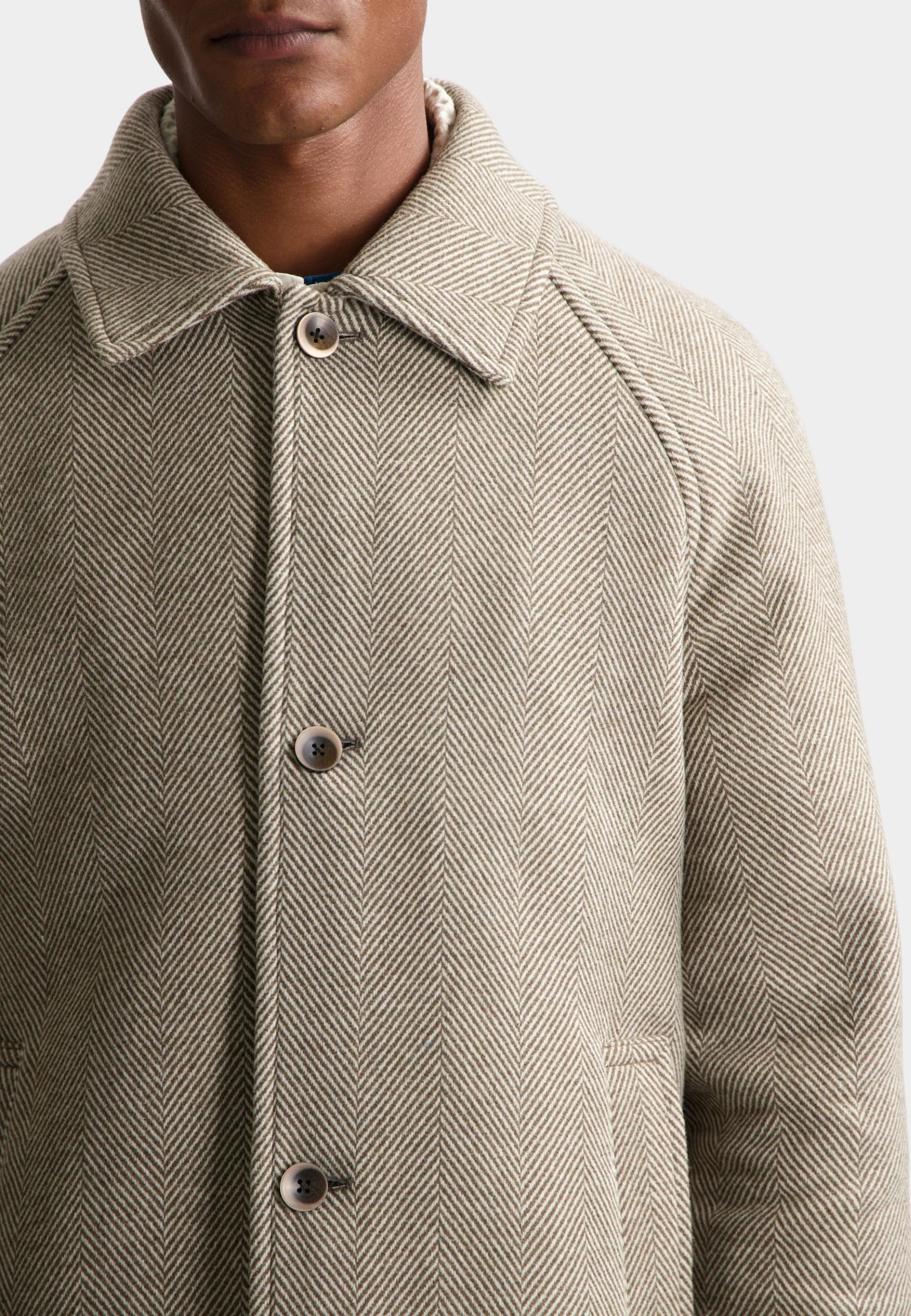 Dstrezzed Wollen Jas Groen DS_Isaac Coat 101612/276