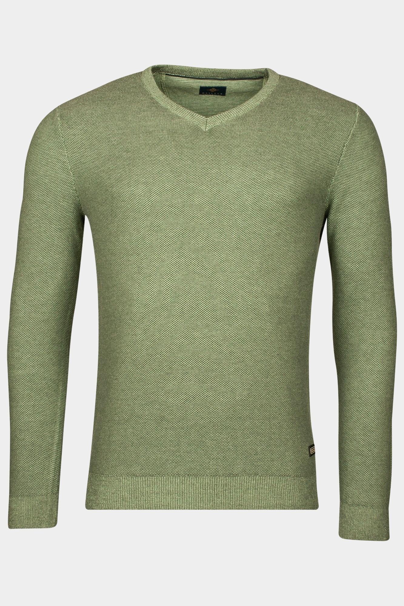 Baileys Pullover Groen V-Neck Pullover  all over pla 518120/745