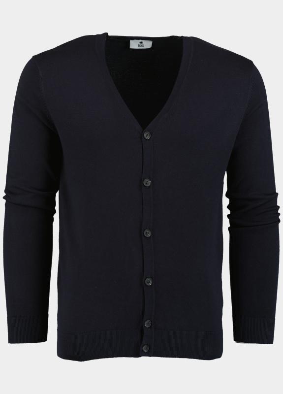 Bos Vest Blauw Doorgeknoopt 3005900/205