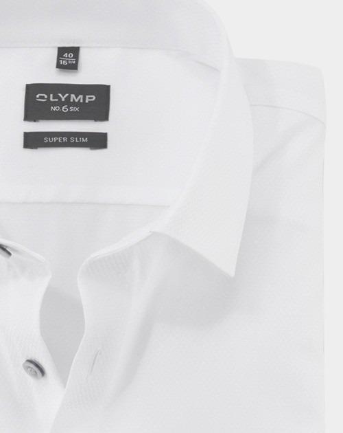 Olymp Business hemd lange mouw Wit 250274-Hemden 250274/00