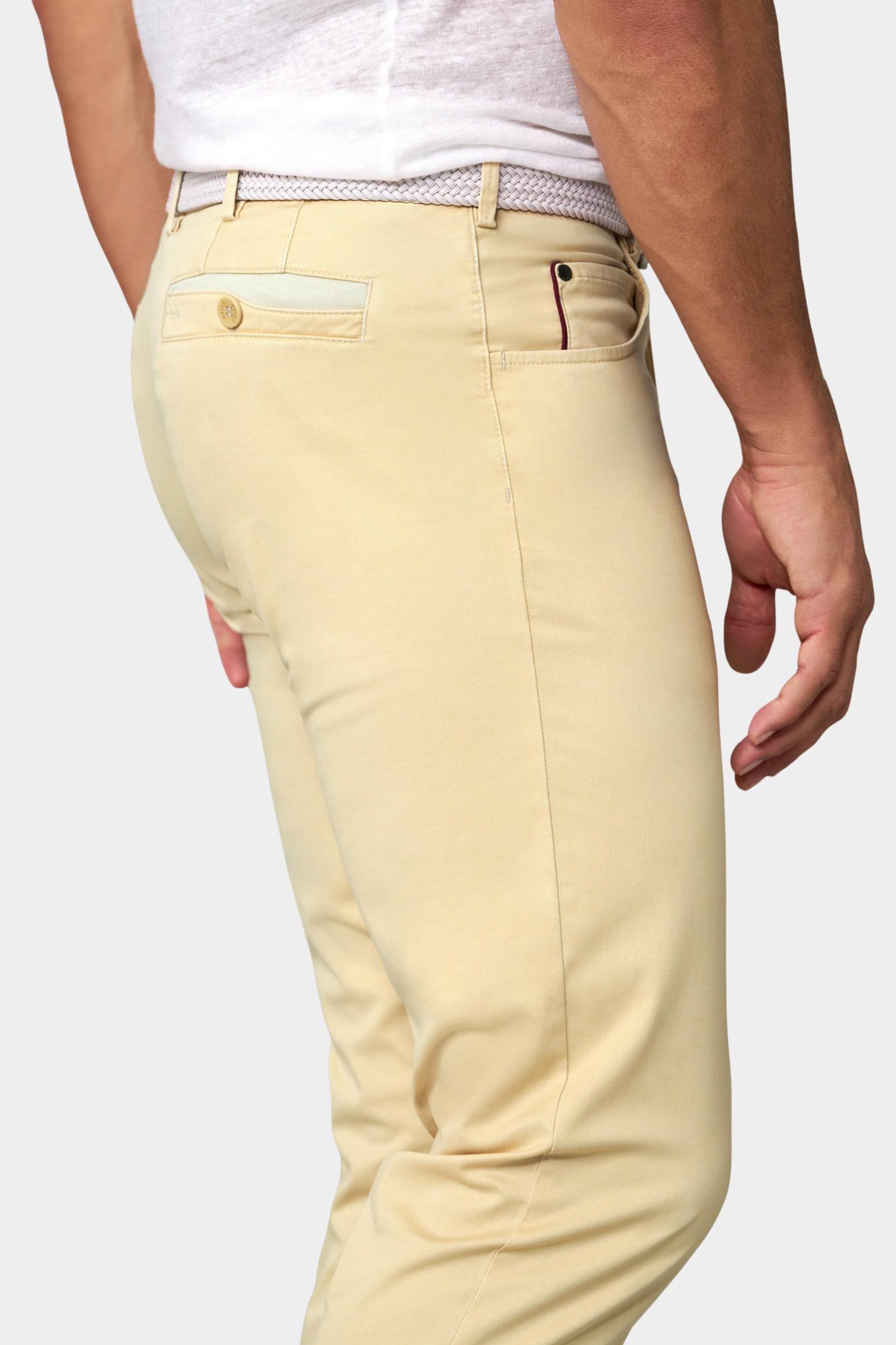 Meyer Katoenen Broek Geel DIEGO Art.1-5054 3061505400/42