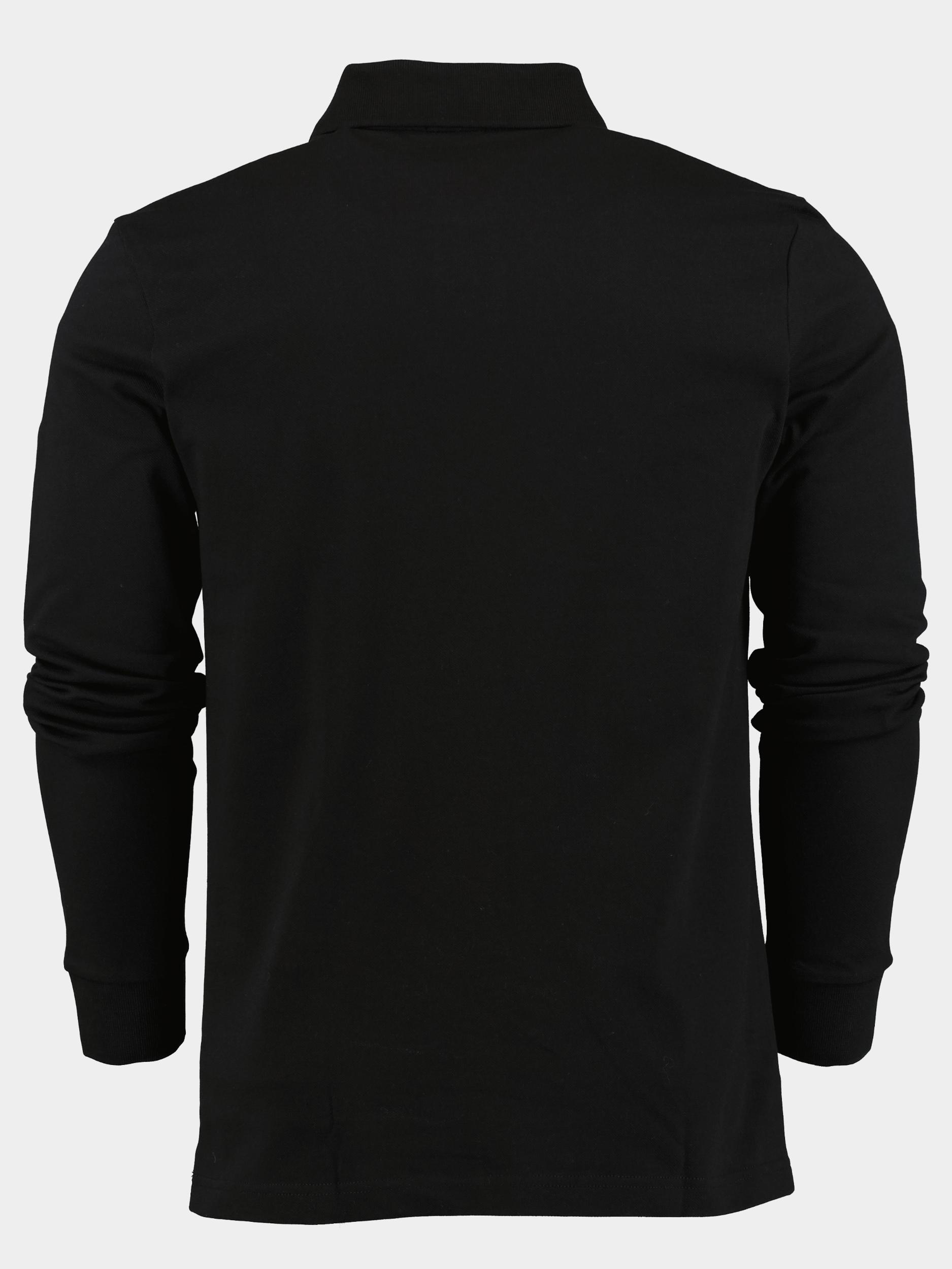 BOSS Orange Polo Lange Mouw Zwart Passerby 10256683 01 50507704 001 Bos Men Shop