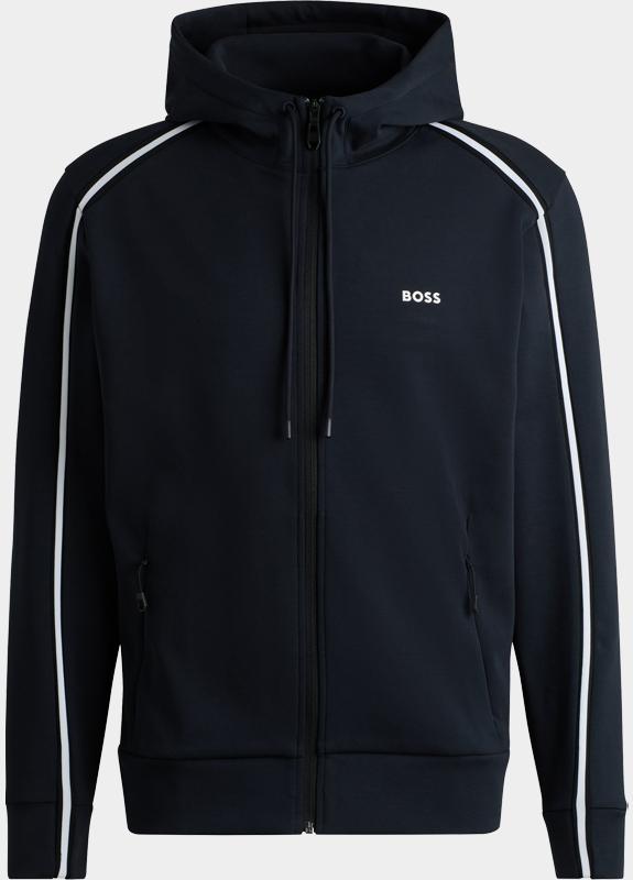 BOSS Green sweatvest heren Blauw Saggy 1 10263369 01 50523912/402