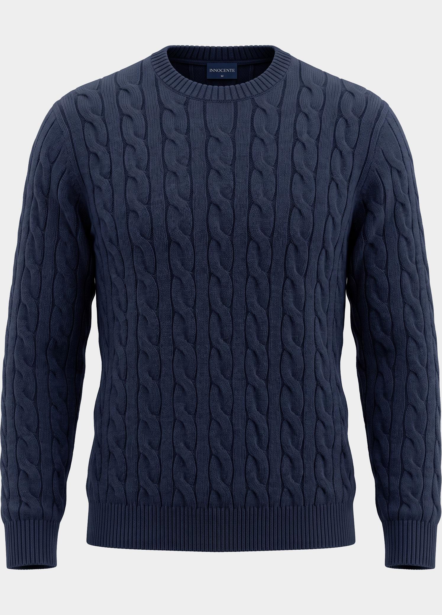Bos Pullover heren Blauw  1191/103 - Navy