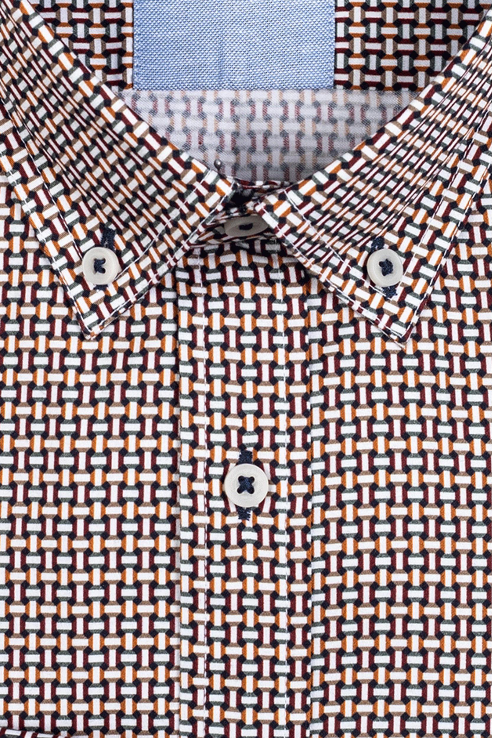Giordano Casual hemd lange mouw Multi Ivy 327024/20