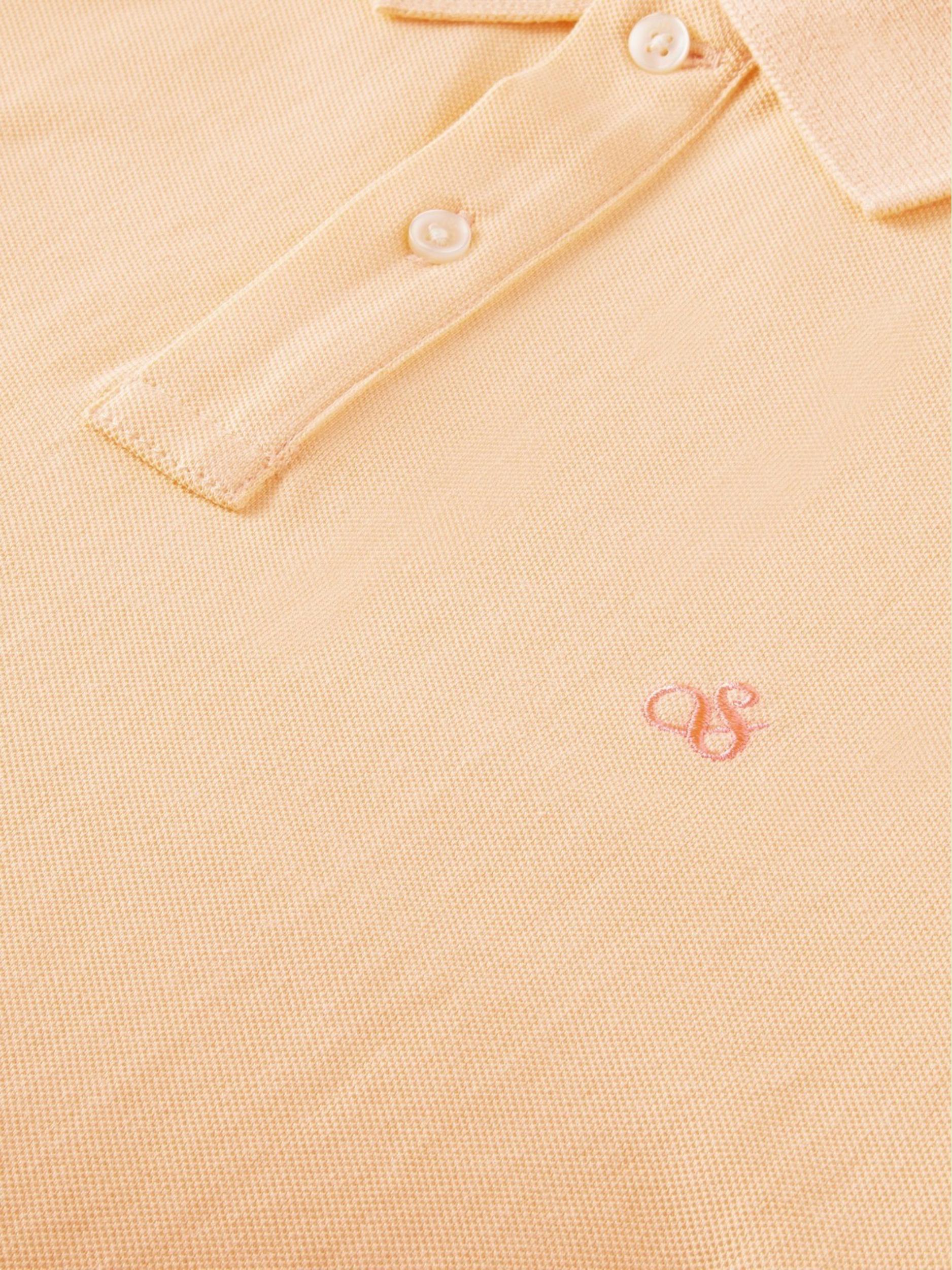 Scotch & Soda Polo korte mouw Roze Classic pique polo in Organic 166080/1199