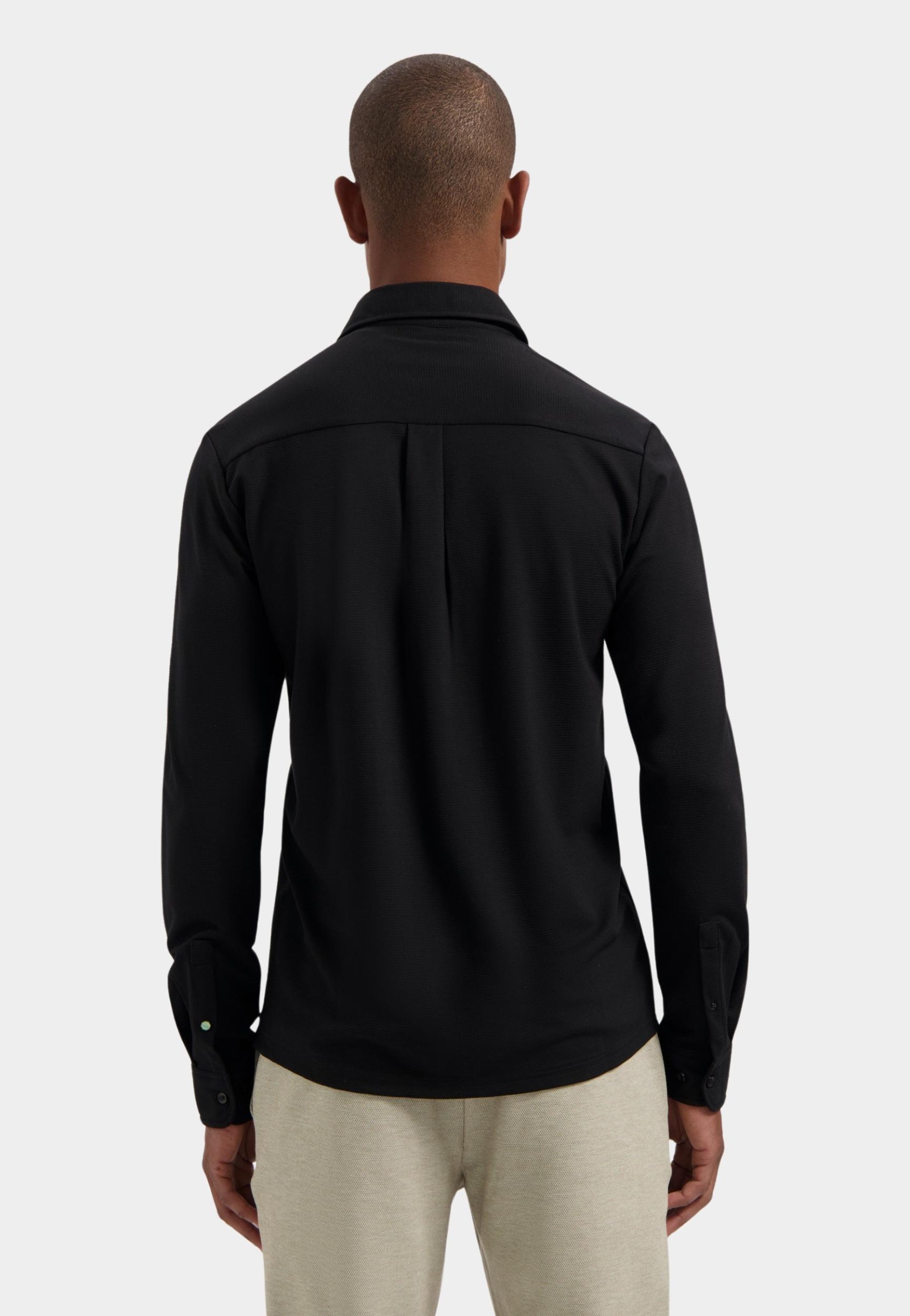 Dstrezzed Casual hemd lange mouw Zwart DS_Fraser Shirt 303972/999
