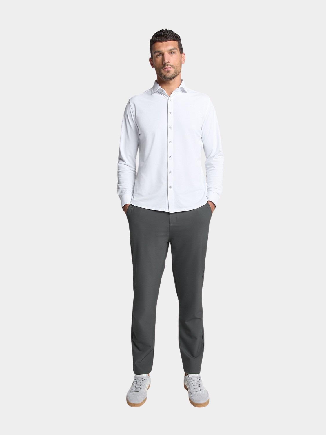 No Excess Chino Blauw Pants Chino 4-Way Stretch Sed N705016/124