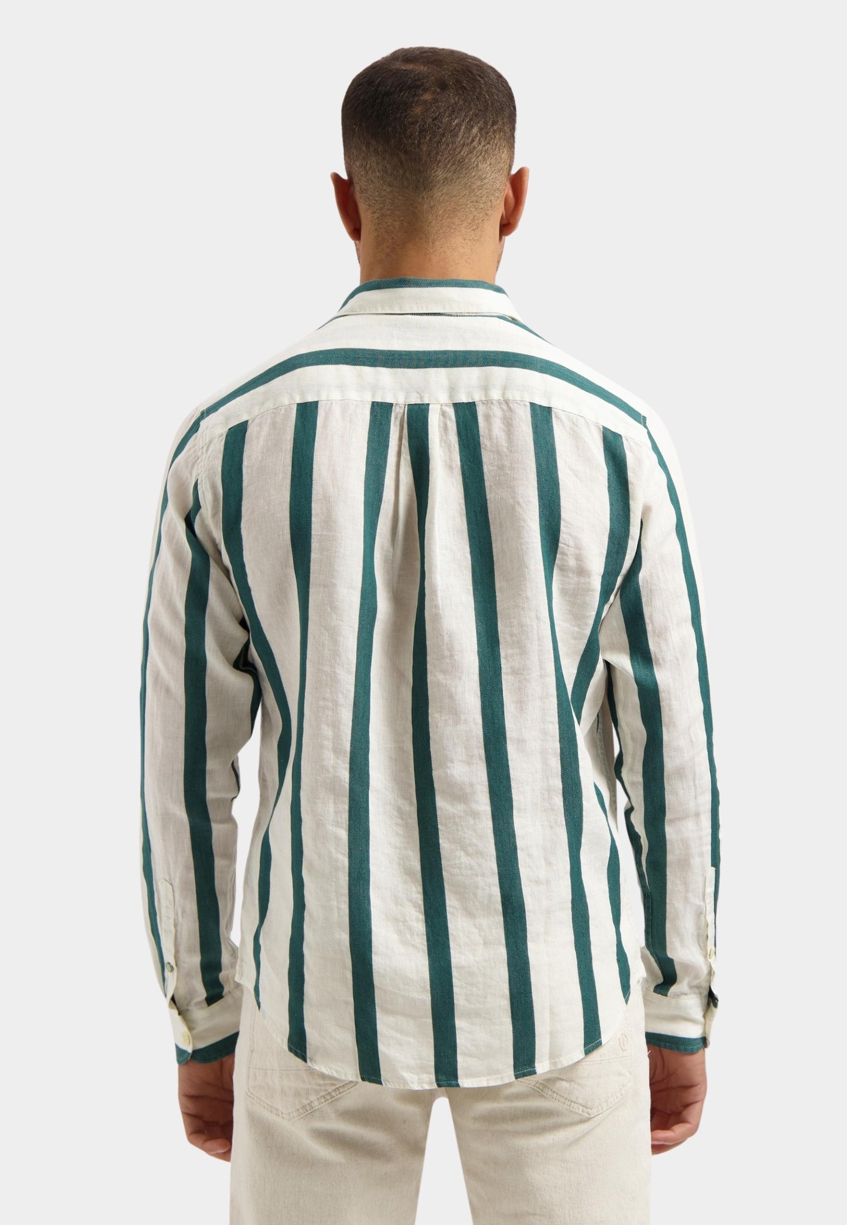 Dstrezzed Casual hemd lange mouw Grijs Miller Shirt 303806-SS25/107
