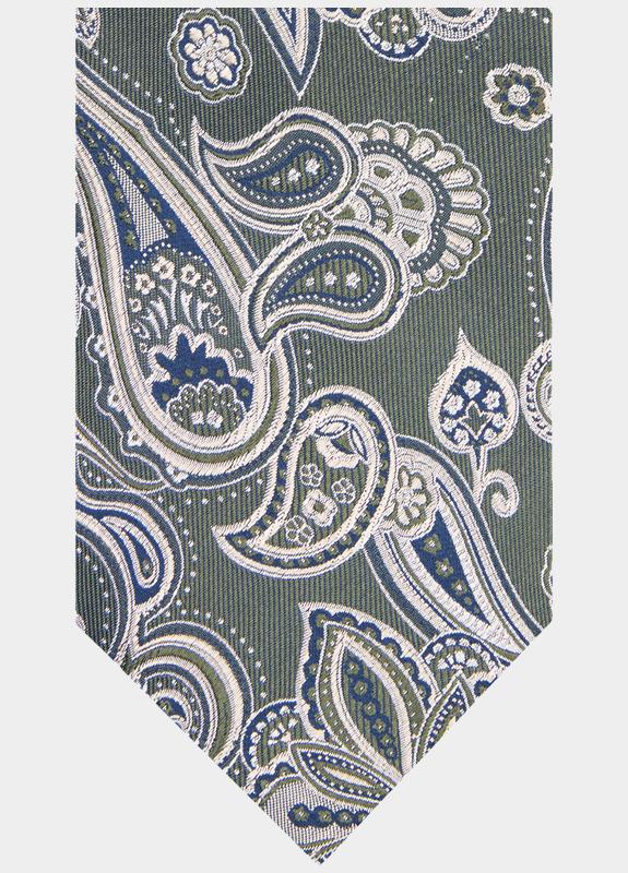 Profuomo Stropdas Groen  PPWA30046D/Z