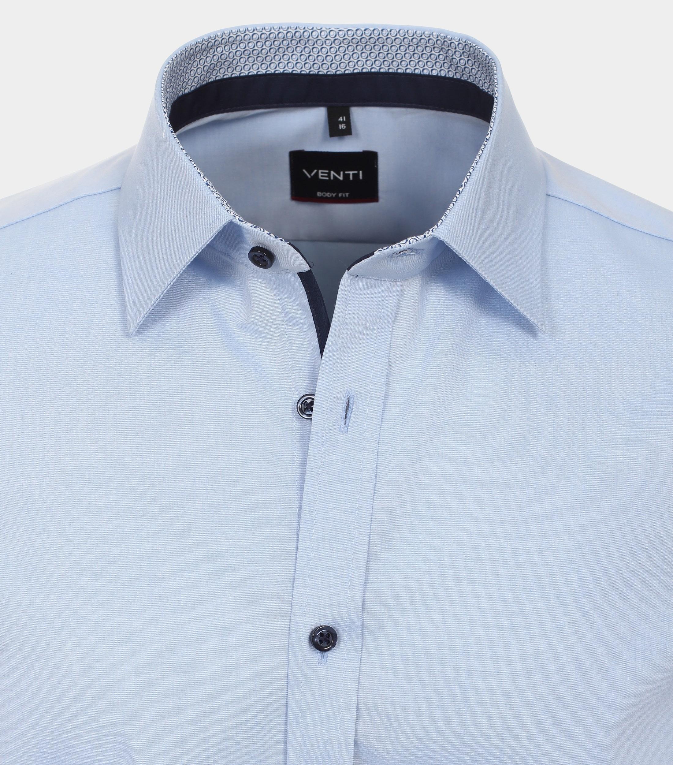 Venti Overhemd extra lange mouw Blauw  134024502/115