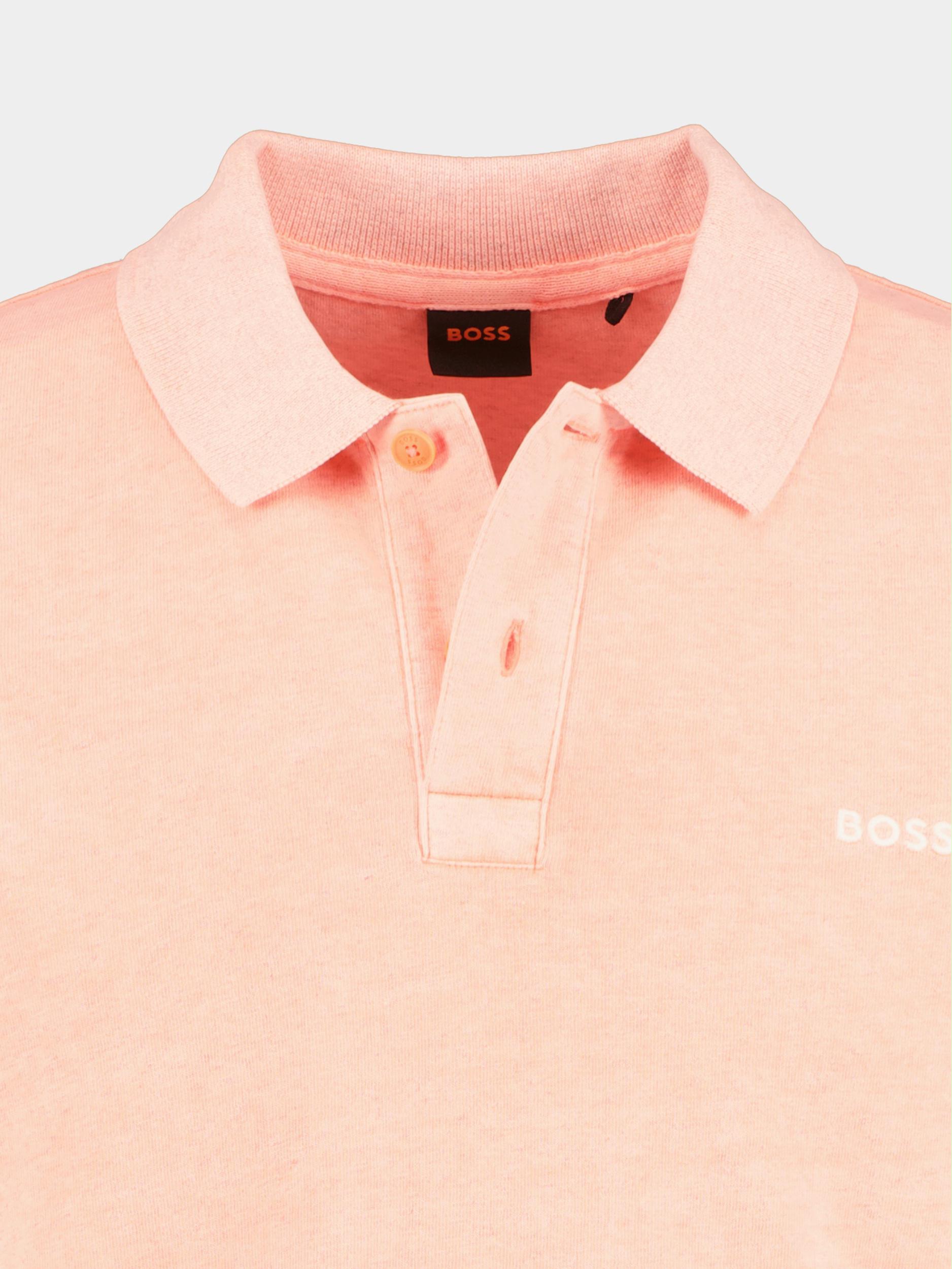 BOSS Orange Polo korte mouw Oranje Peneon 10247490 01 50486614/827