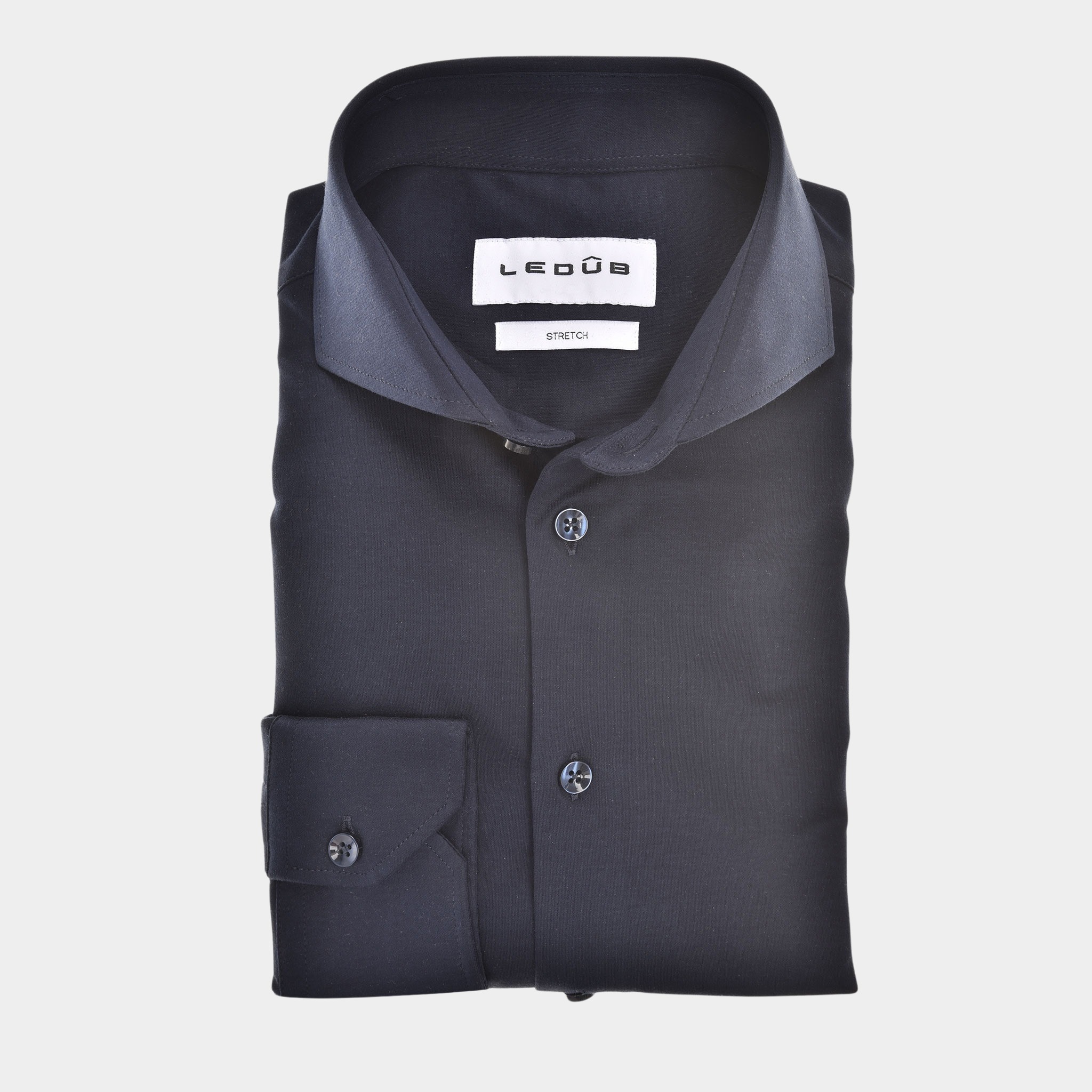 Ledub Business hemd lange mouw Blauw LE24217  SF5 0142638/180-000-000