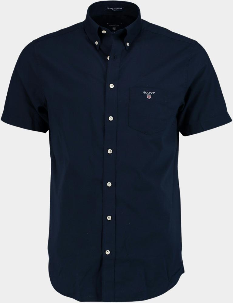 Gant Casual hemd korte mouw Blauw Overhemd korte mouw donkerblau 3046401 410