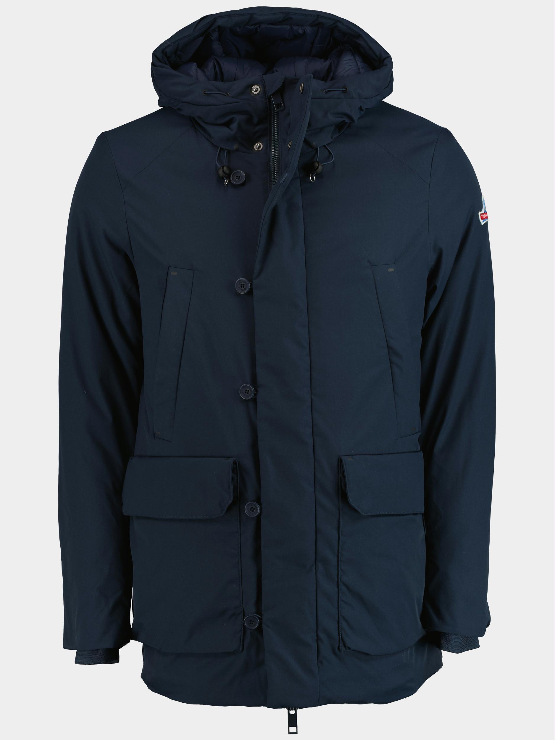 Holubar Winterjack Blauw Bollard parka jacket AW22M094/DK25