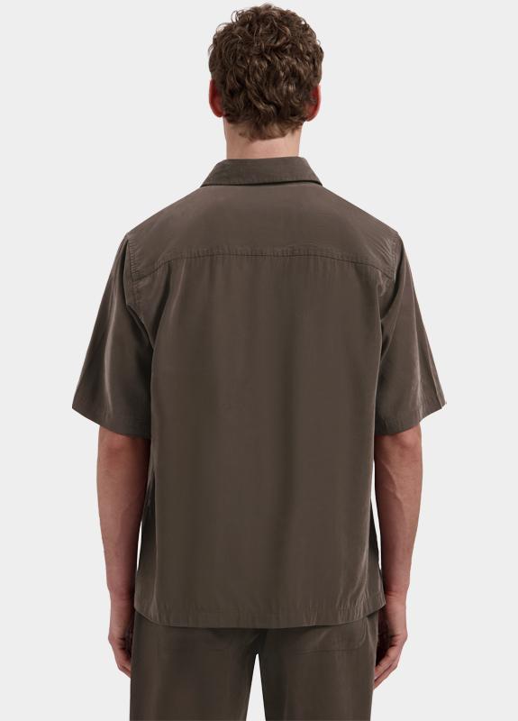 Dstrezzed Casual hemd korte mouw Bruin Samuel Summer Shirt 311516/799