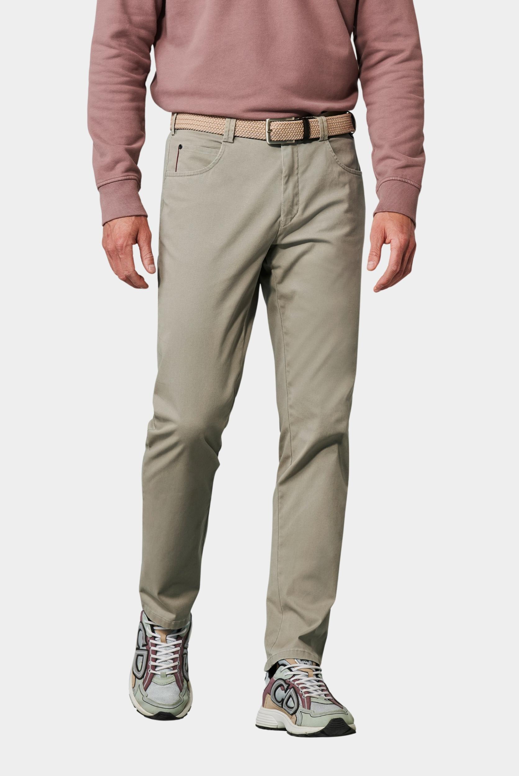 Meyer Katoenen Broek Beige DIEGO Art.1-5054 3061505400/33