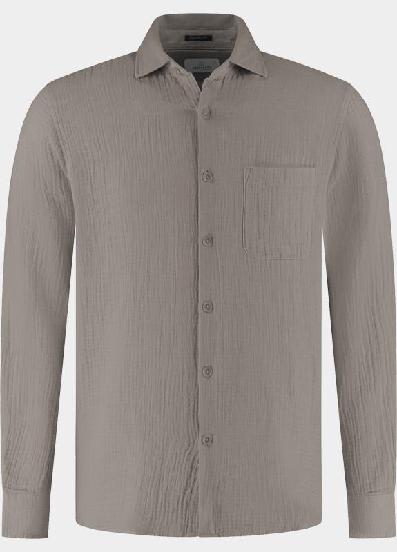 Dstrezzed Overhemd heren Grijs Axton Shirt 303816-SS26/216