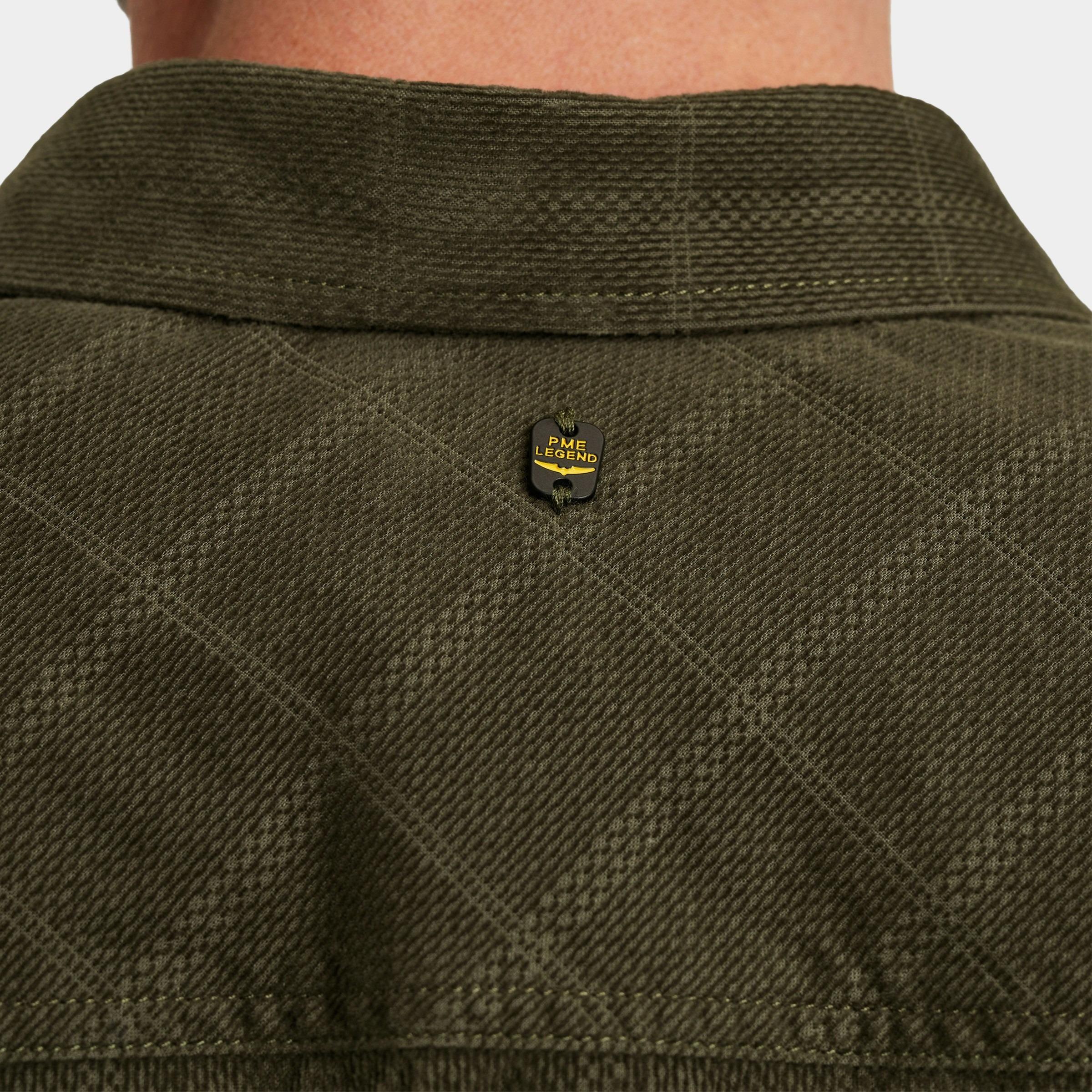 PME Legend Overshirt Groen LONG SLEEVE SHIRT Fine Cordur PSI2509242/8039