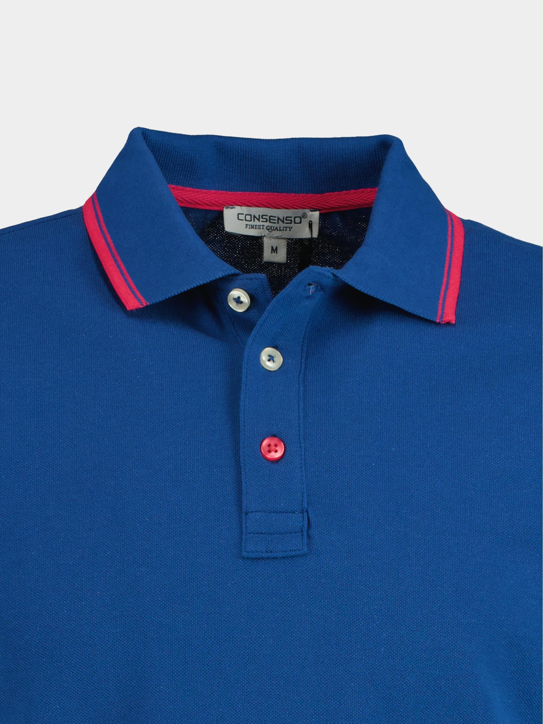 Consenso Polo korte mouw Blauw Polo korte mouw 5604422/235 ultramarine