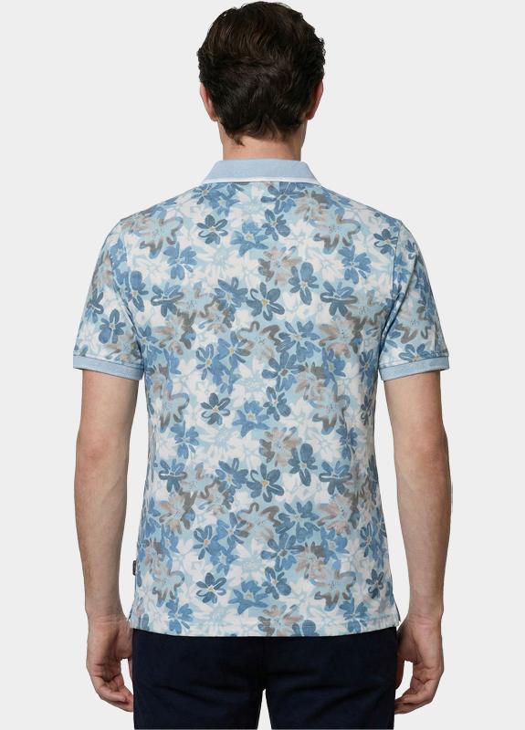 Bos Polo heren Blauw Usher 10-61/light blue