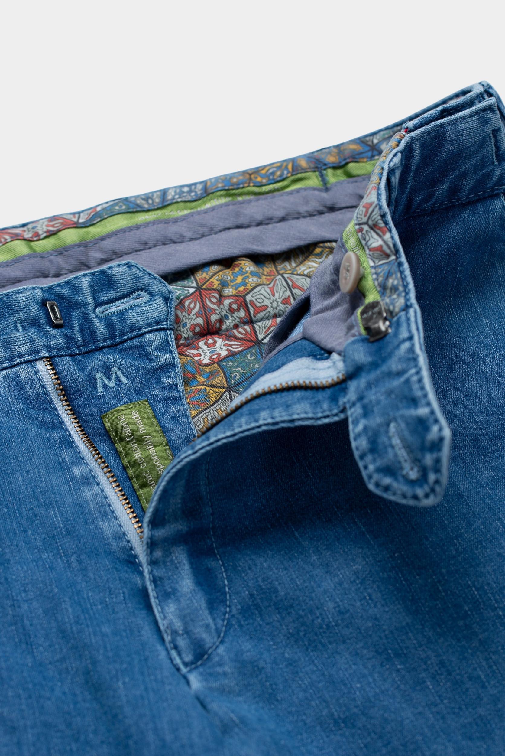 Meyer Katoenen Broek Blauw OSLO Art.1-4122 2231412200/16