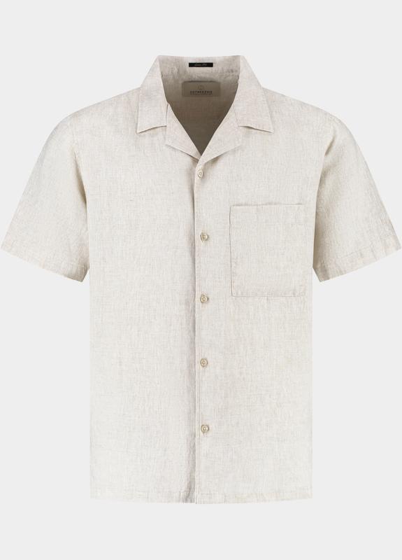 Dstrezzed Casual hemd korte mouw Beige Hero Resort Shirt 311480-SS26/253