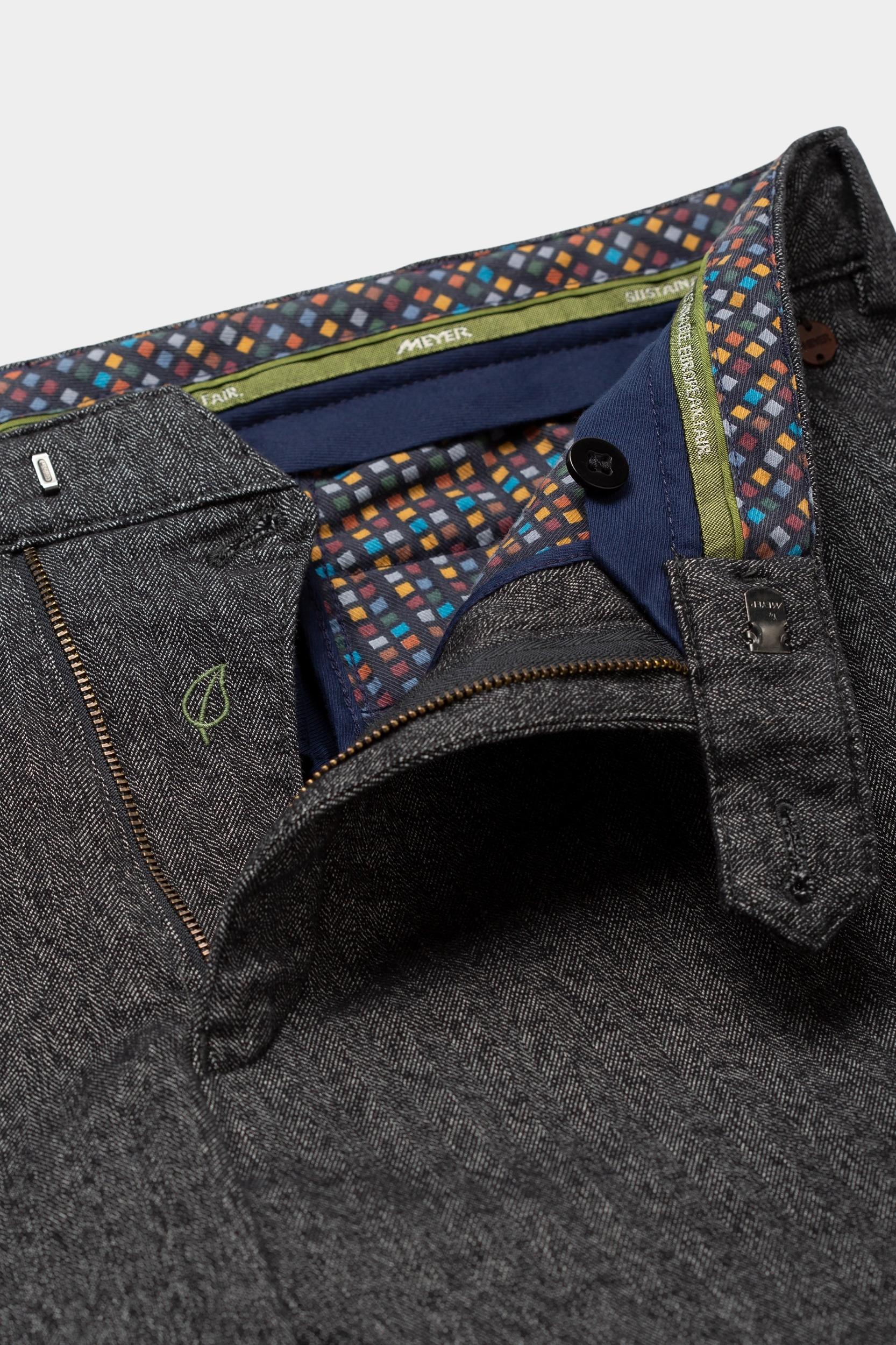 Meyer Katoenen Broek Grijs BONN Art.2-5585 1022558500/06