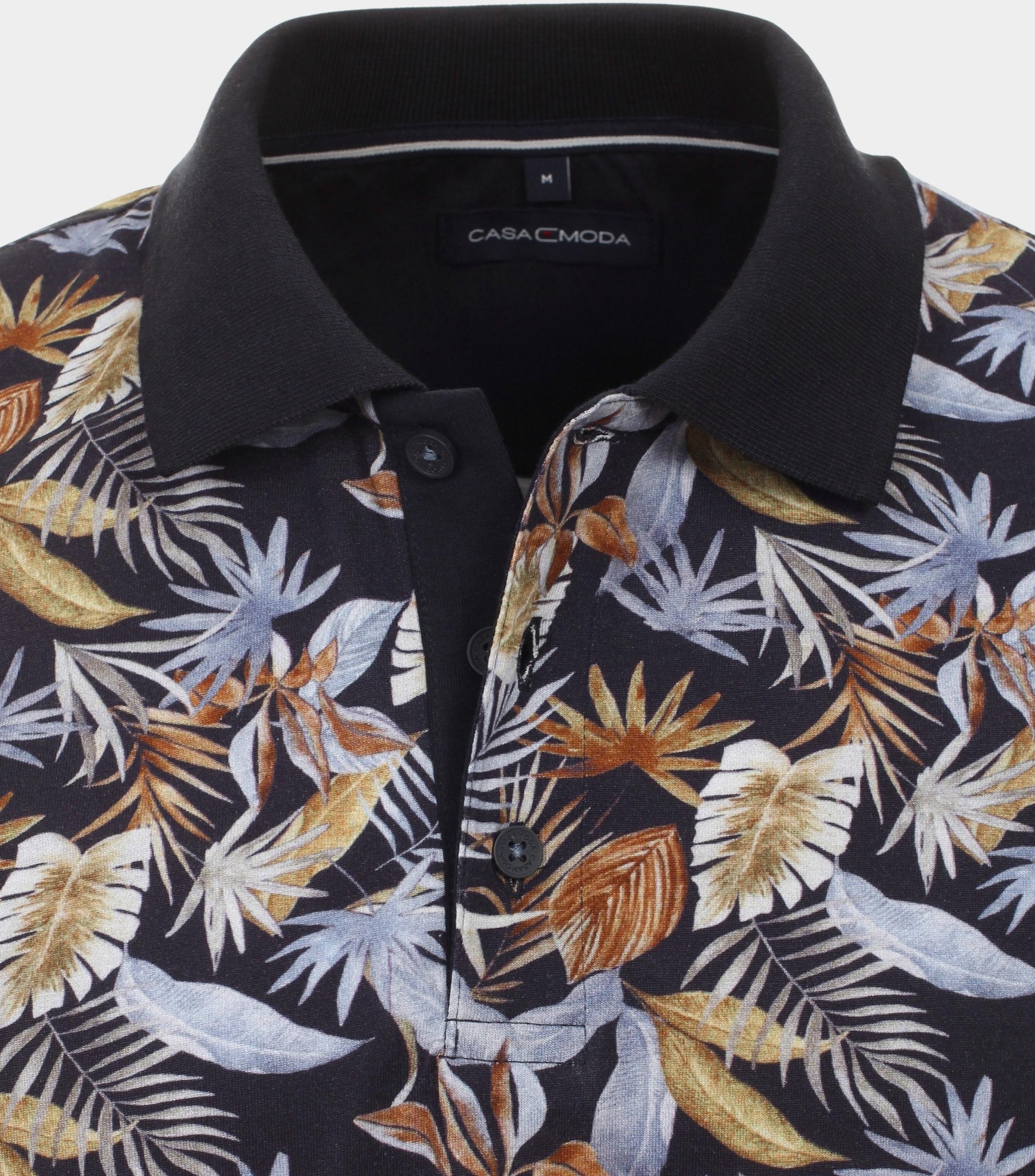 Casamoda Polo korte mouw Blauw Polo 934058300/108