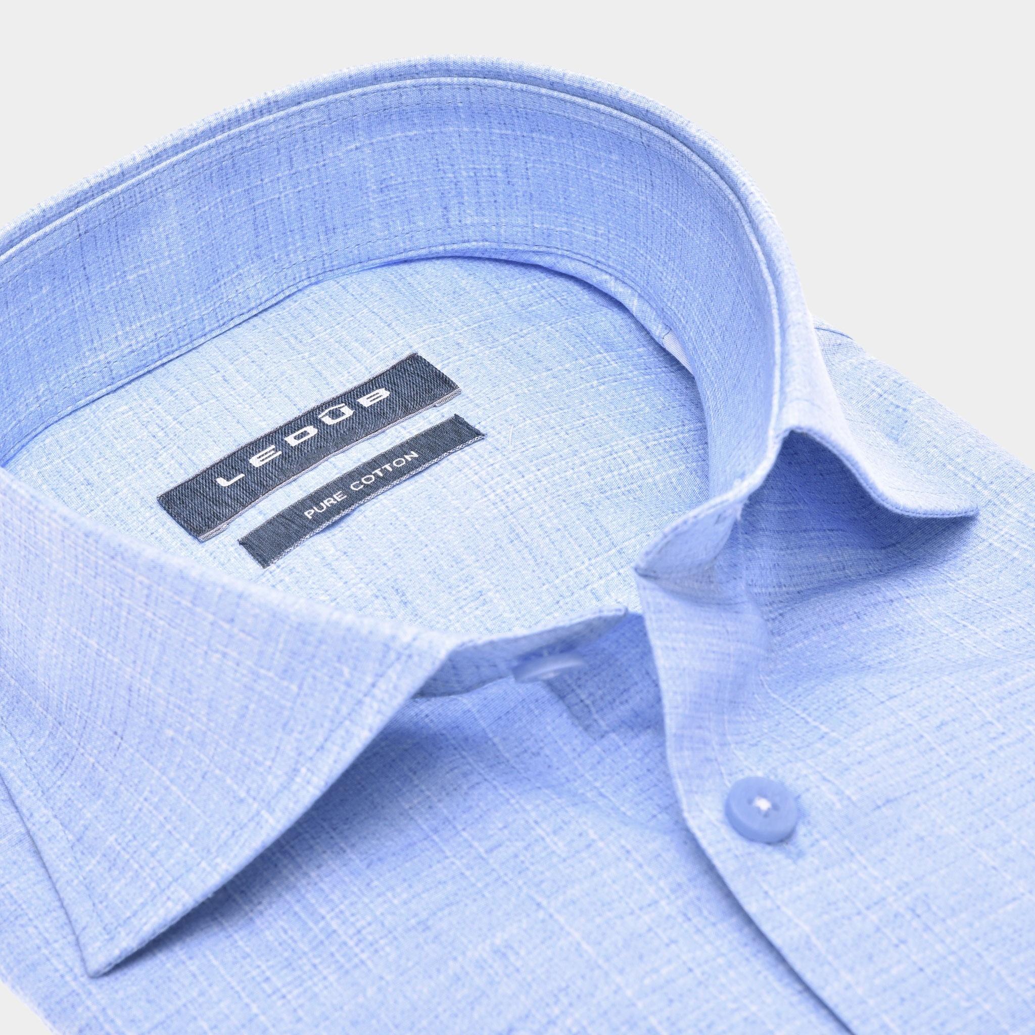 Ledub Business hemd lange mouw Blauw LE24204 MFN 5 0142325/130-000-000