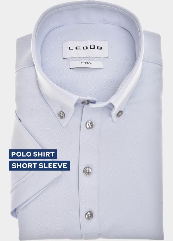 Ledub Polo korte mouw Blauw  0143471/120-000-000